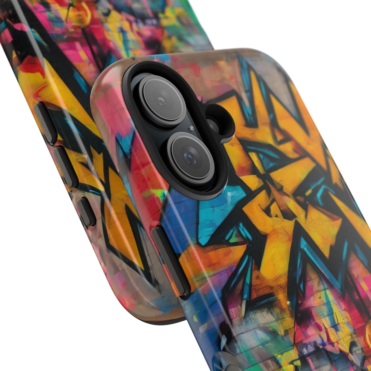 Rugged Phone Case - Impact-Resistant, Glossy Finish