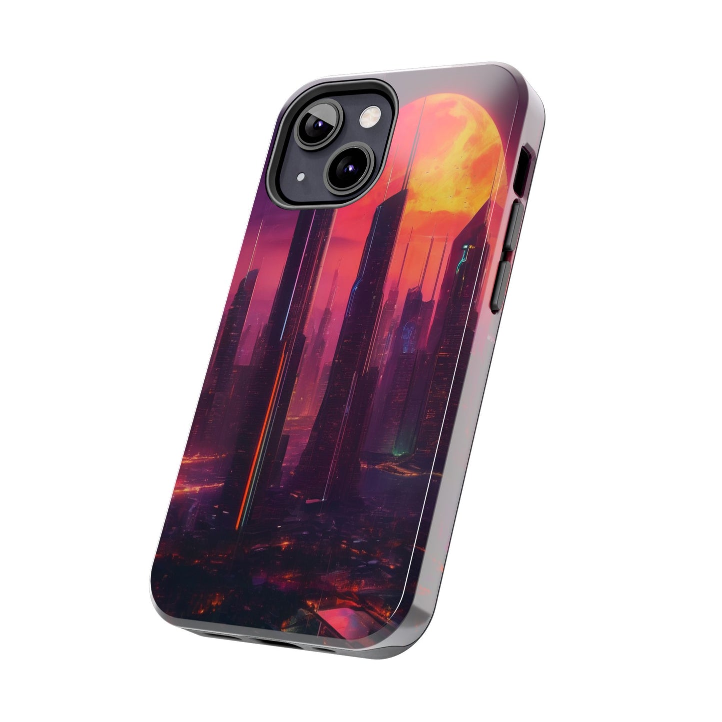 Tough Phone Case: Shockproof 2-Piece TPU/PC Shell