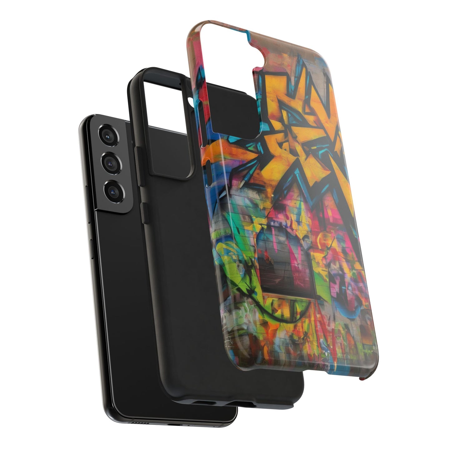 Rugged Phone Case - Impact-Resistant, Glossy Finish