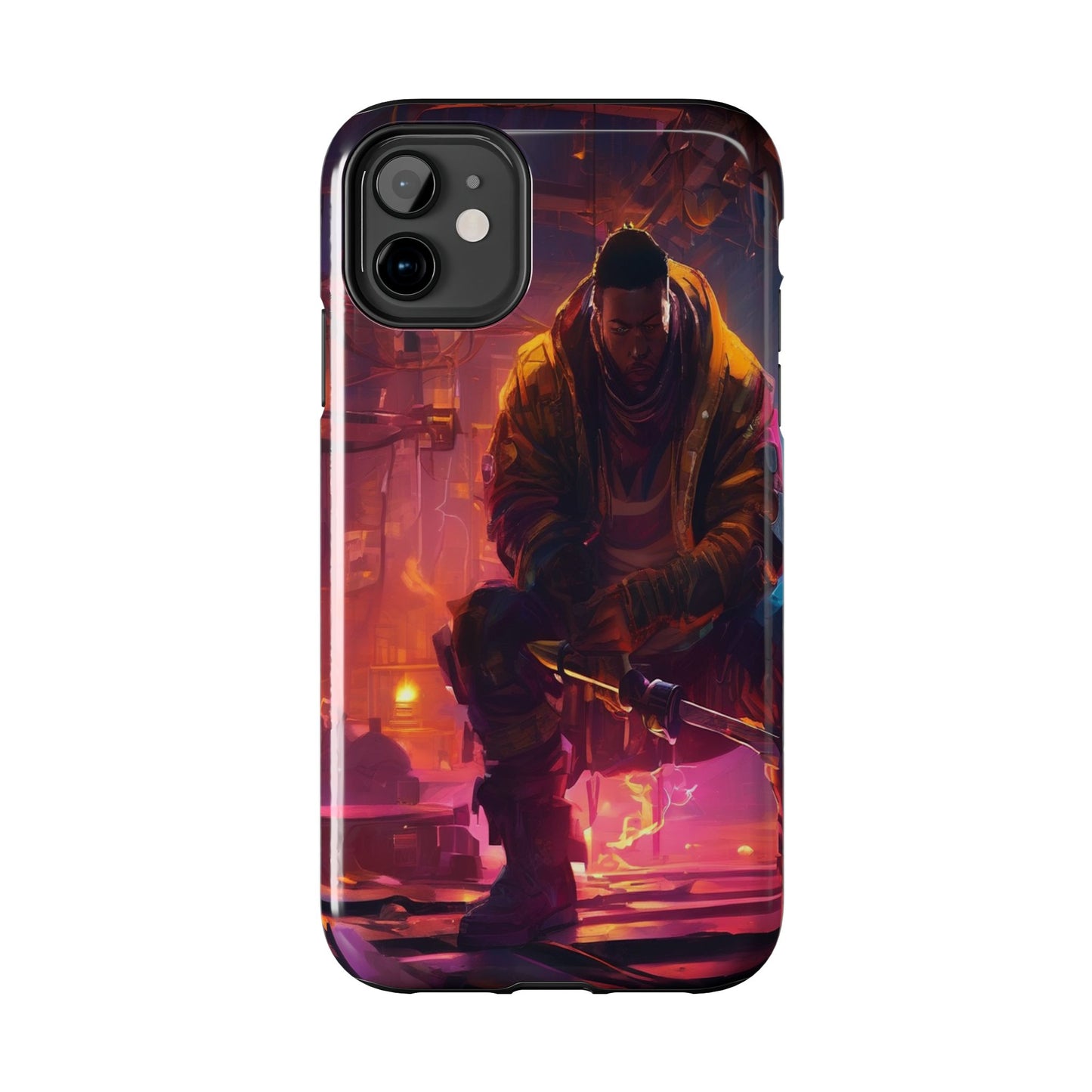 Tough Phone Case - Shockproof TPU & PC Shell for iPhone & Samsung