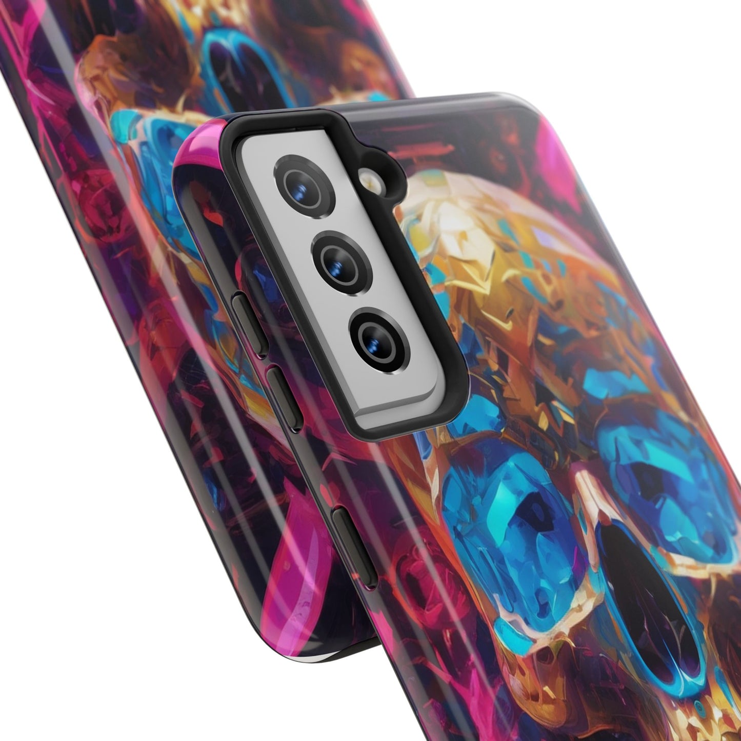 Rugged Phone Case - Impact-Resistant, Glossy Polycarbonate
