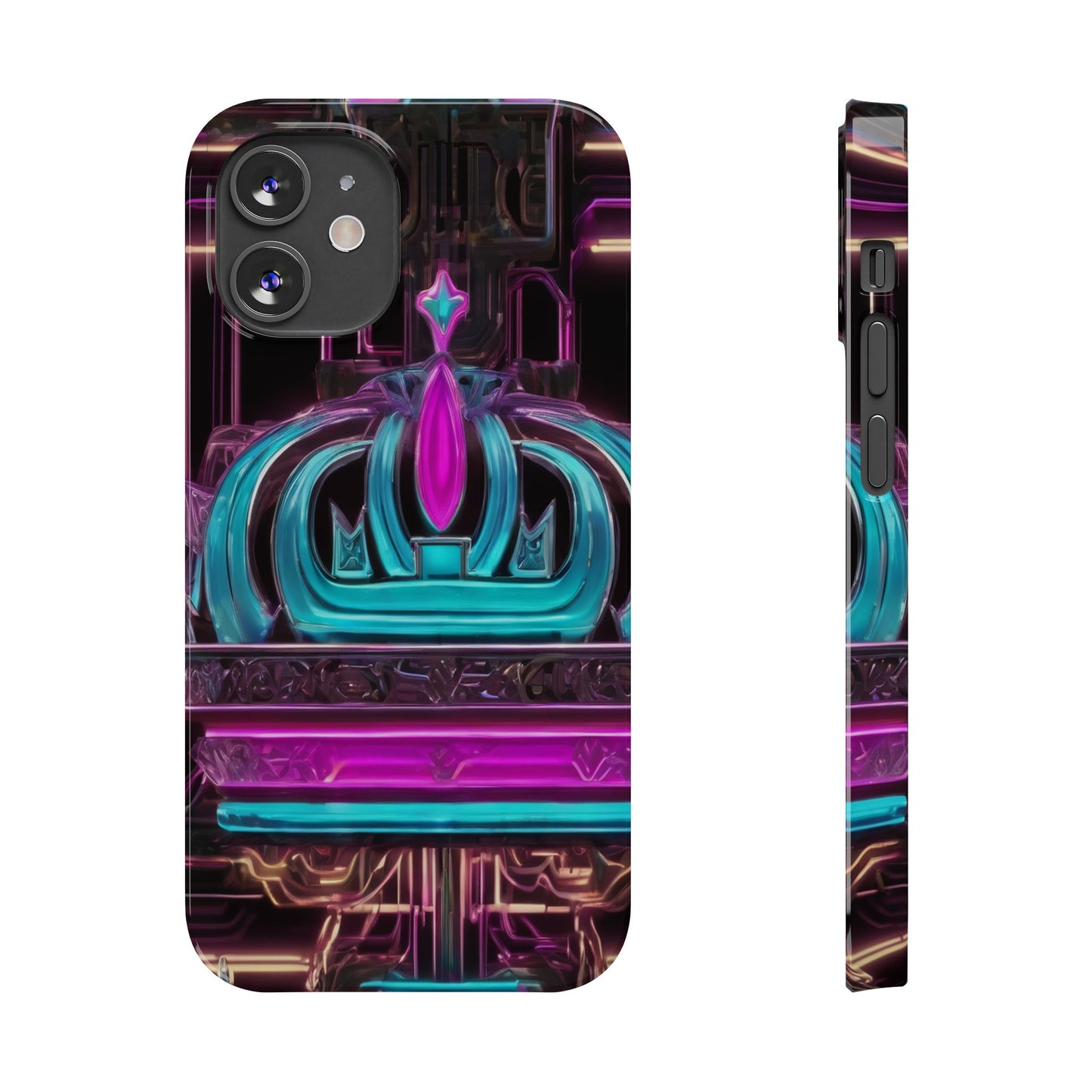 Slim Phone Case for iPhone 16 - Glossy, Lightweight, Impact-Resistant