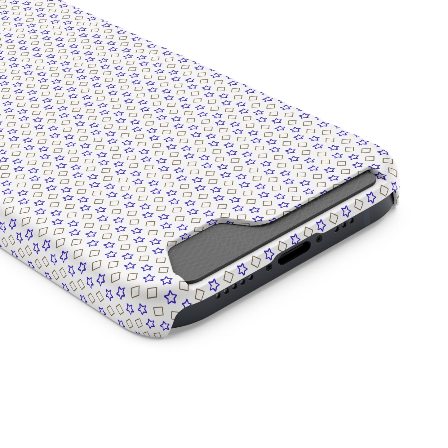 Phone Case with Card Holder – Clear Polycarbonate