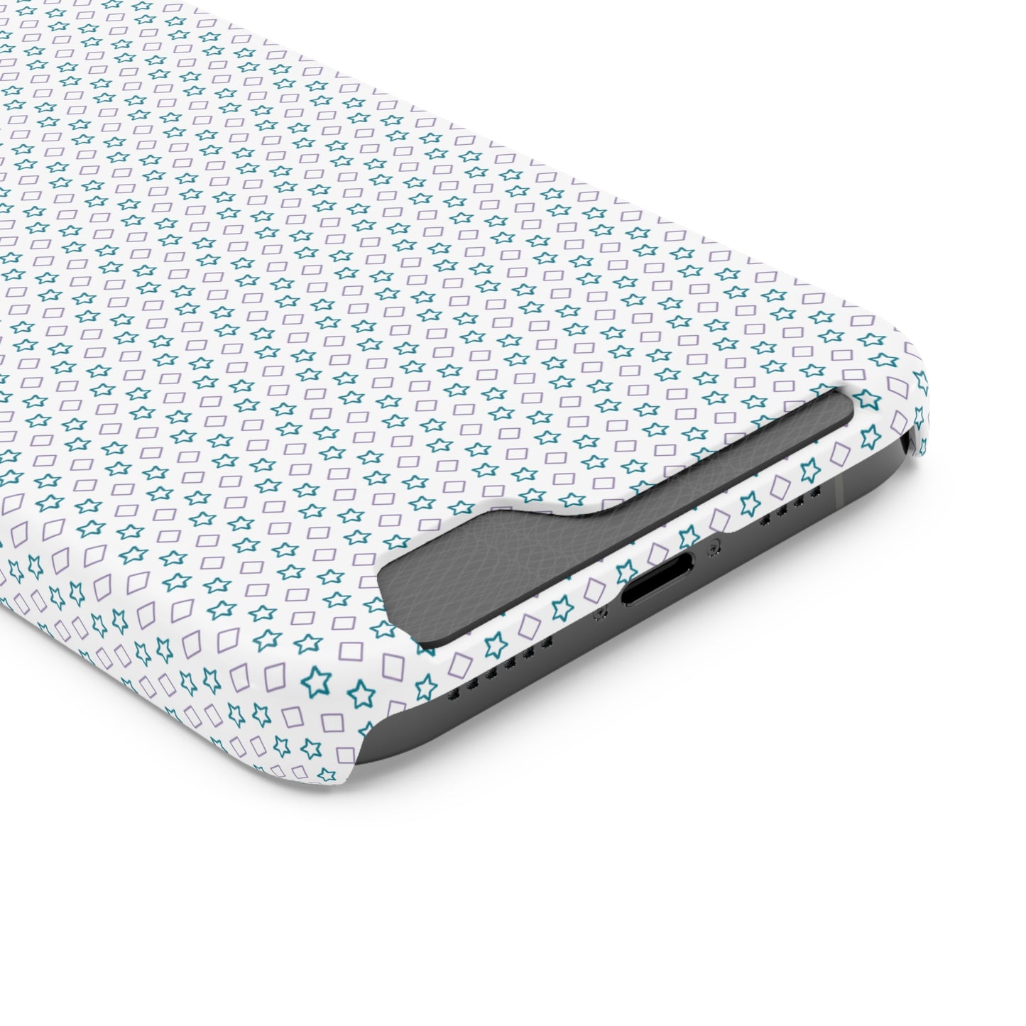 Phone Case with Card Holder – Polycarbonate, Matte/Glossy