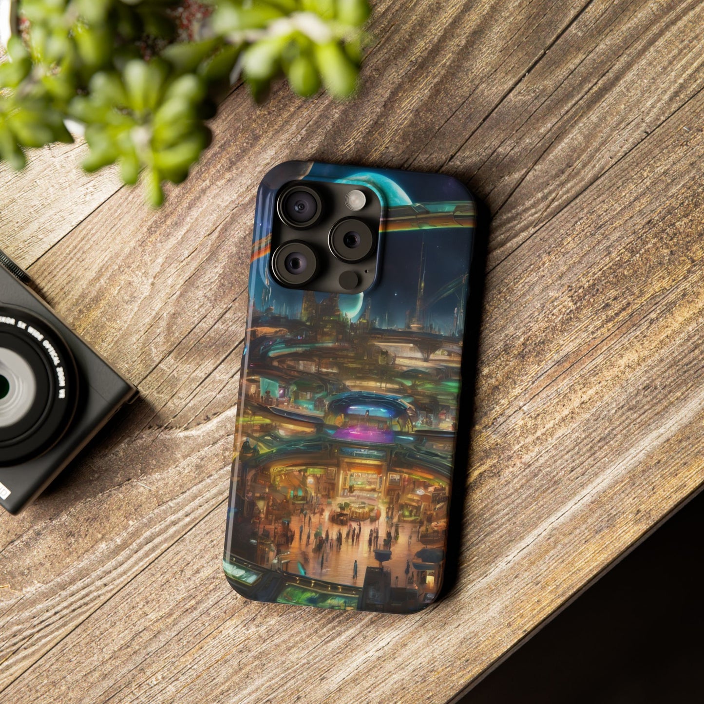 Ultra-Slim Lexan Phone Case for iPhone 16 – Glossy Finish