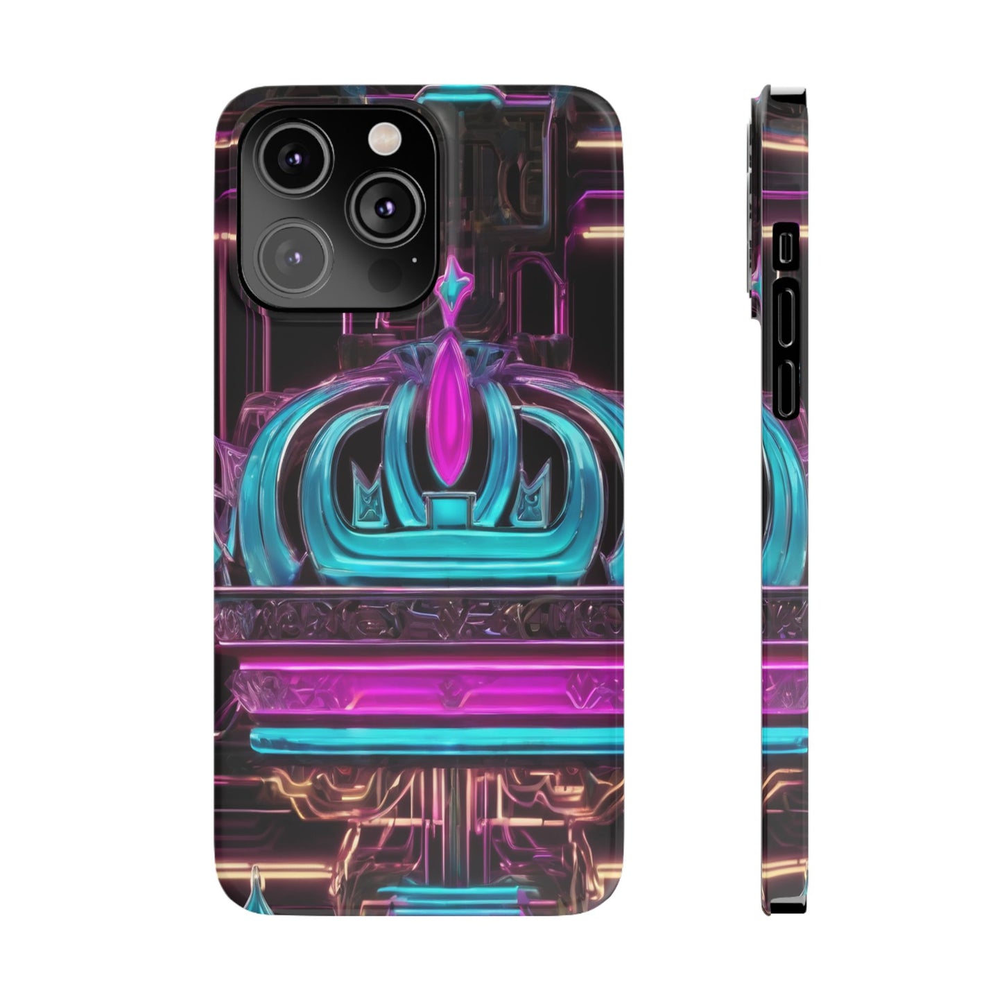 Slim Phone Case for iPhone 16 - Glossy, Lightweight, Impact-Resistant