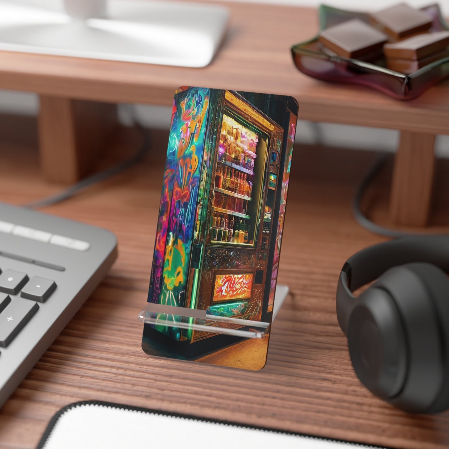 Smartphone Stand - Two-Piece Travel-Ready Desk Decor