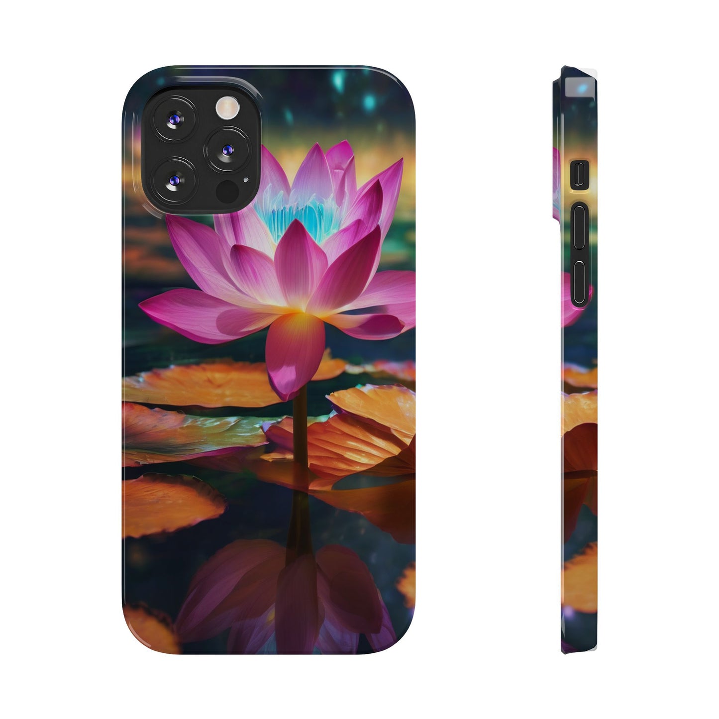 Slim Glossy Polycarbonate Phone Case for iPhone 16