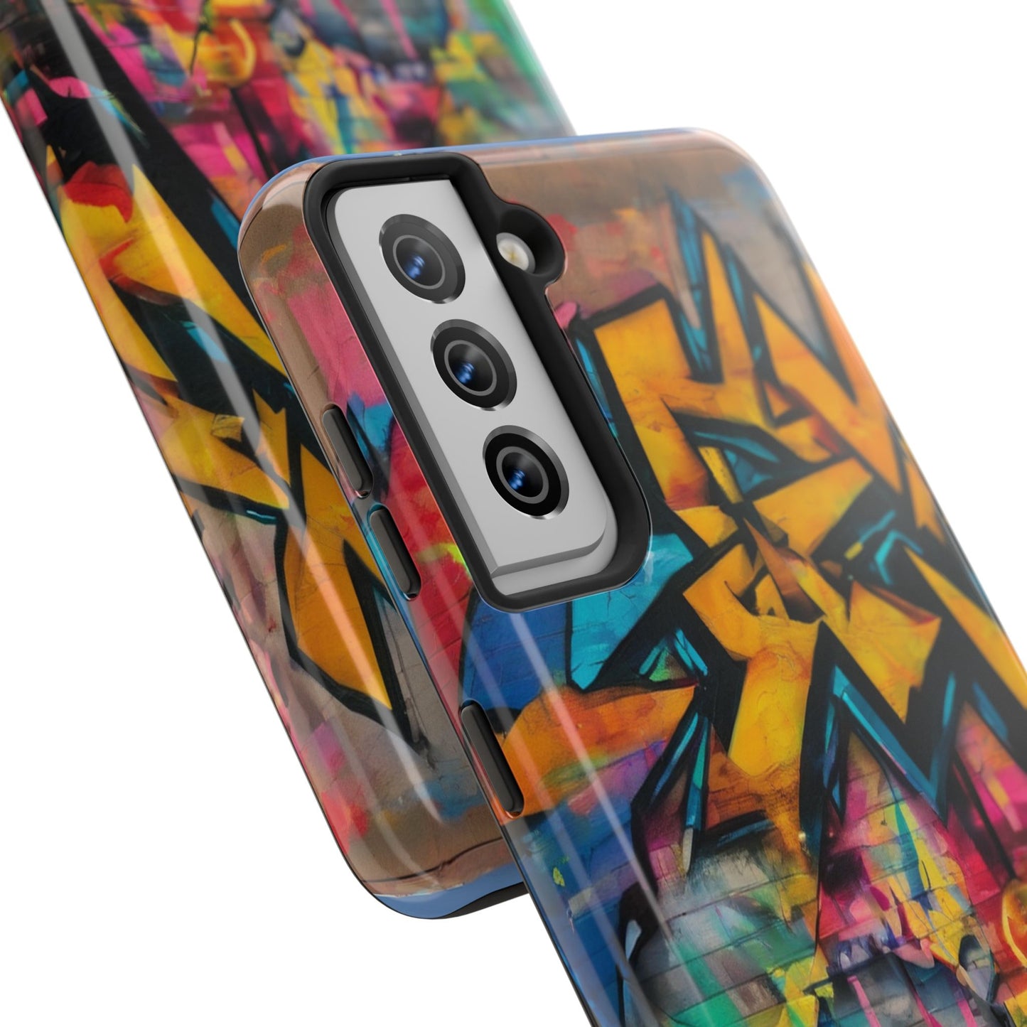 Rugged Phone Case - Impact-Resistant, Glossy Finish