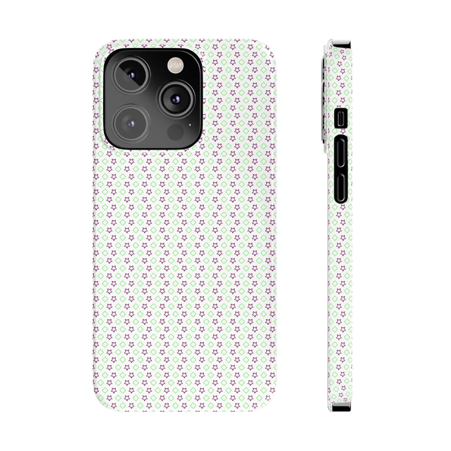 Slim Phone Case for iPhone 16 - Glossy Lexan, Ultra-Thin