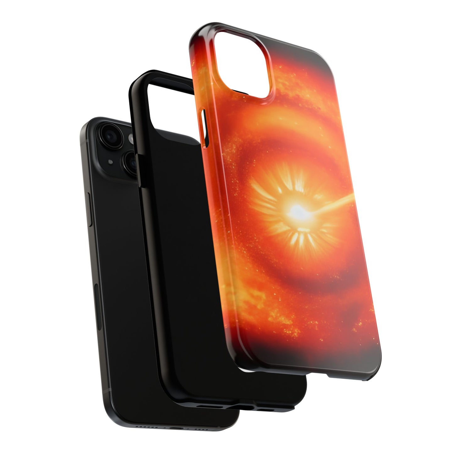 Rugged Phone Case - 2-Piece Shock Shield, TPU & PC