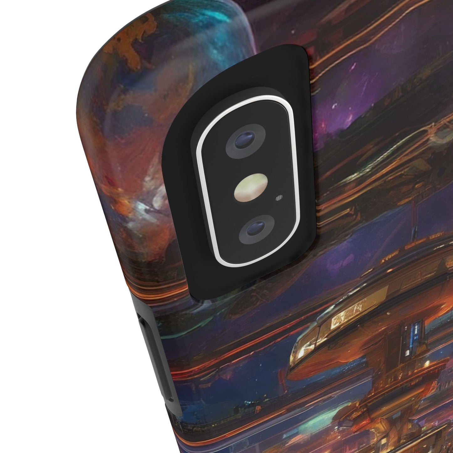 Tough Phone Case - 2-Piece Impact-Resistant Glossy Shield