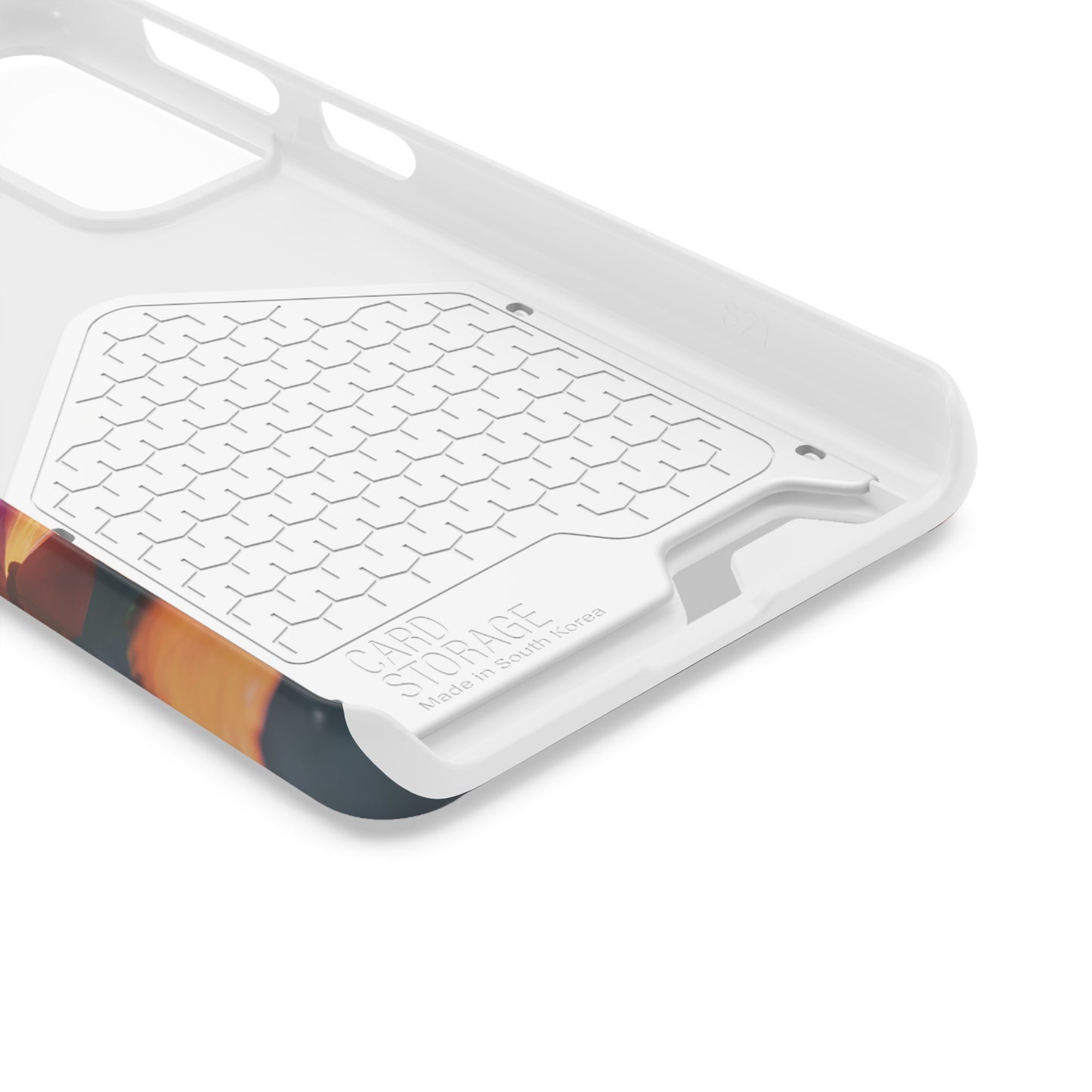 Neon Phone Case with Card Holder - MagSafe & Card Storage