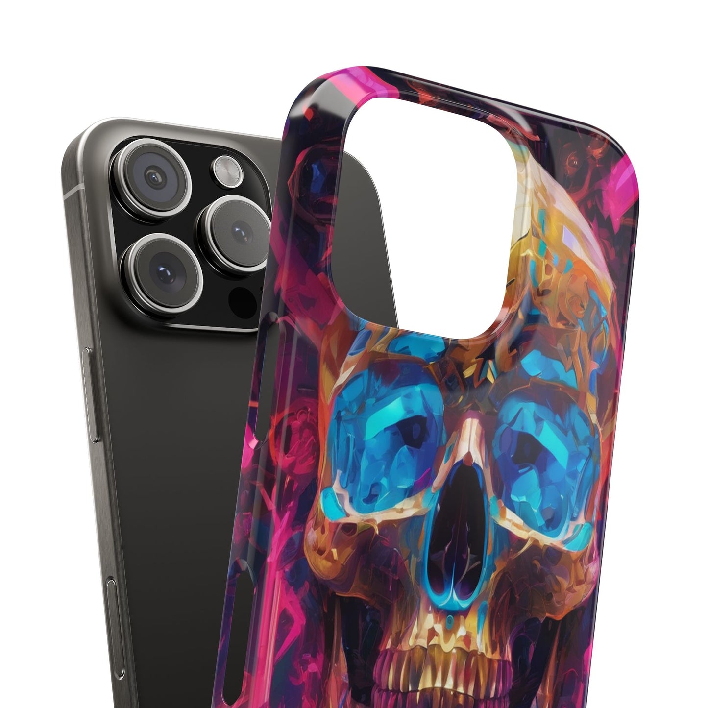 Slim Phone Case for iPhone 16 – Glossy Lexan Shield