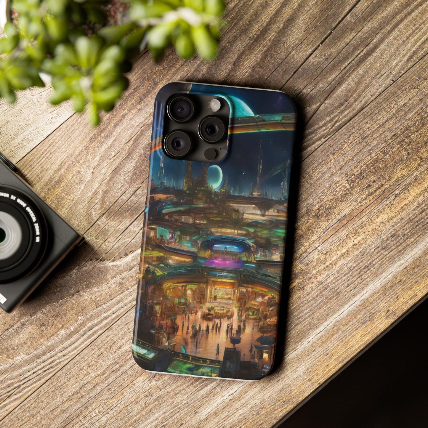 Ultra-Slim Lexan Phone Case for iPhone 16 – Glossy Finish