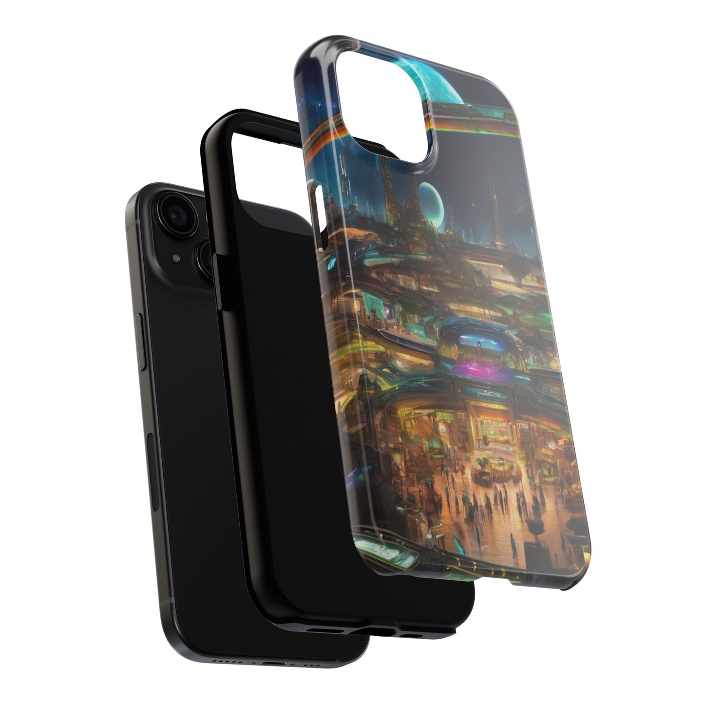 Tough Phone Case: Impact-Resistant Polycarbonate Shell, TPU-Lined