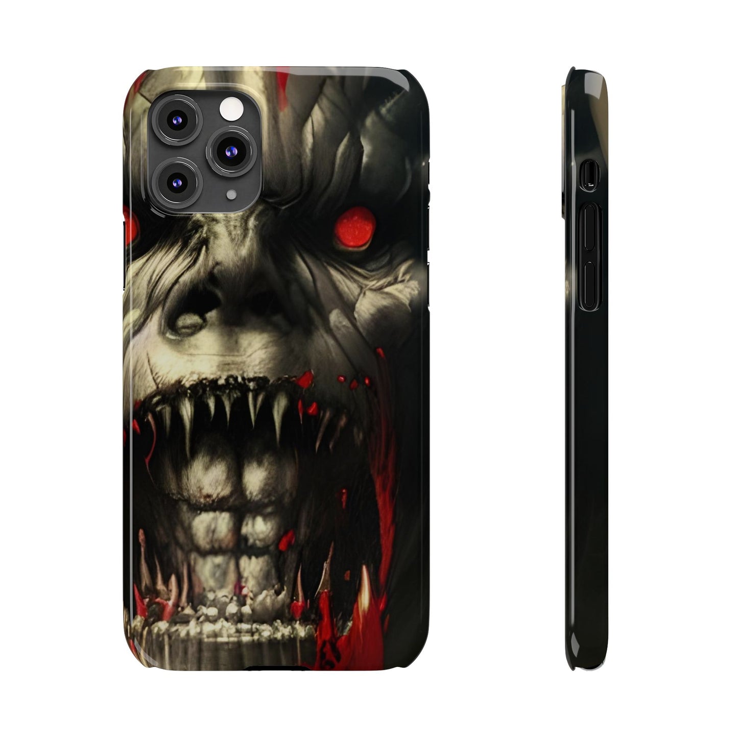 Slim Phone Case - Glossy Lexan PC, Ultra-Thin, Wireless Charging
