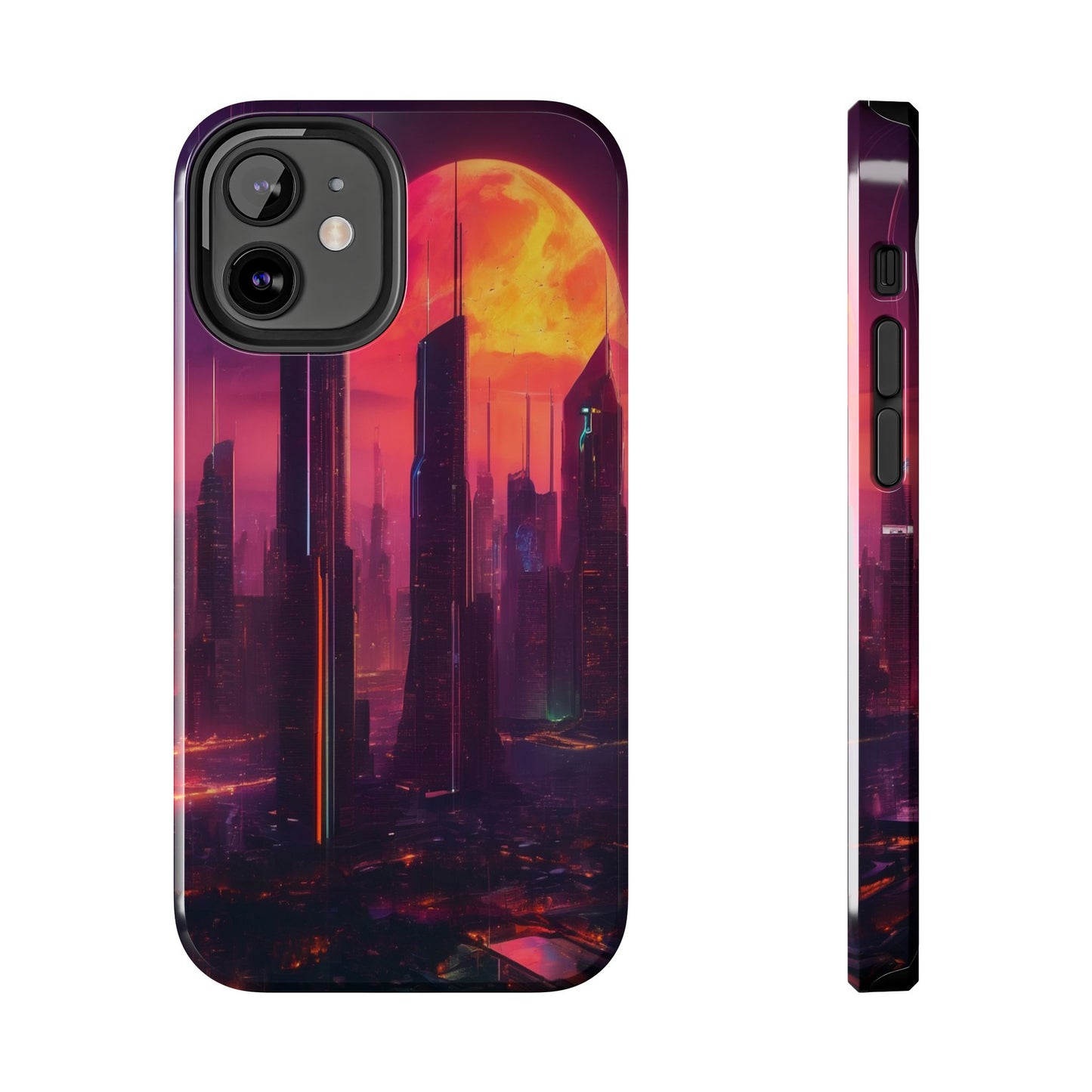 Tough Phone Case: Shockproof 2-Piece TPU/PC Shell