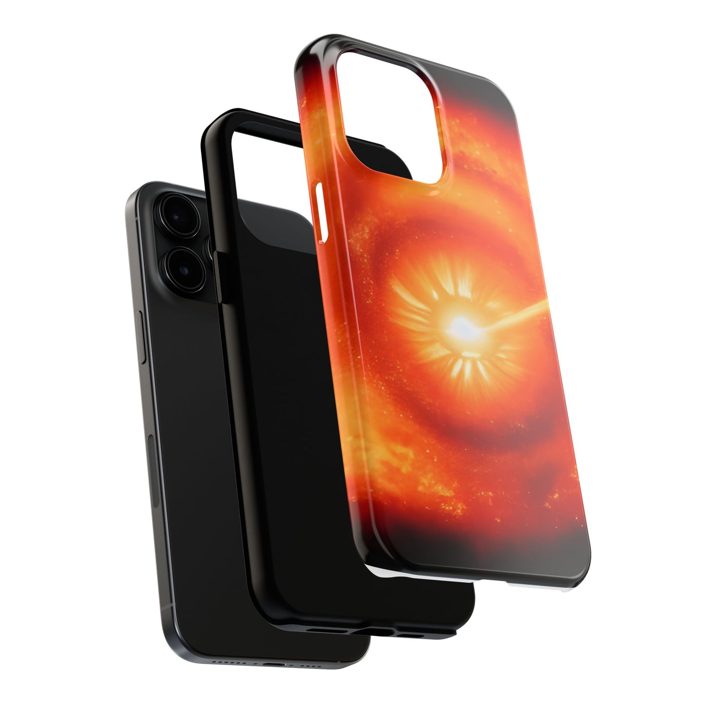 Rugged Phone Case - 2-Piece Shock Shield, TPU & PC