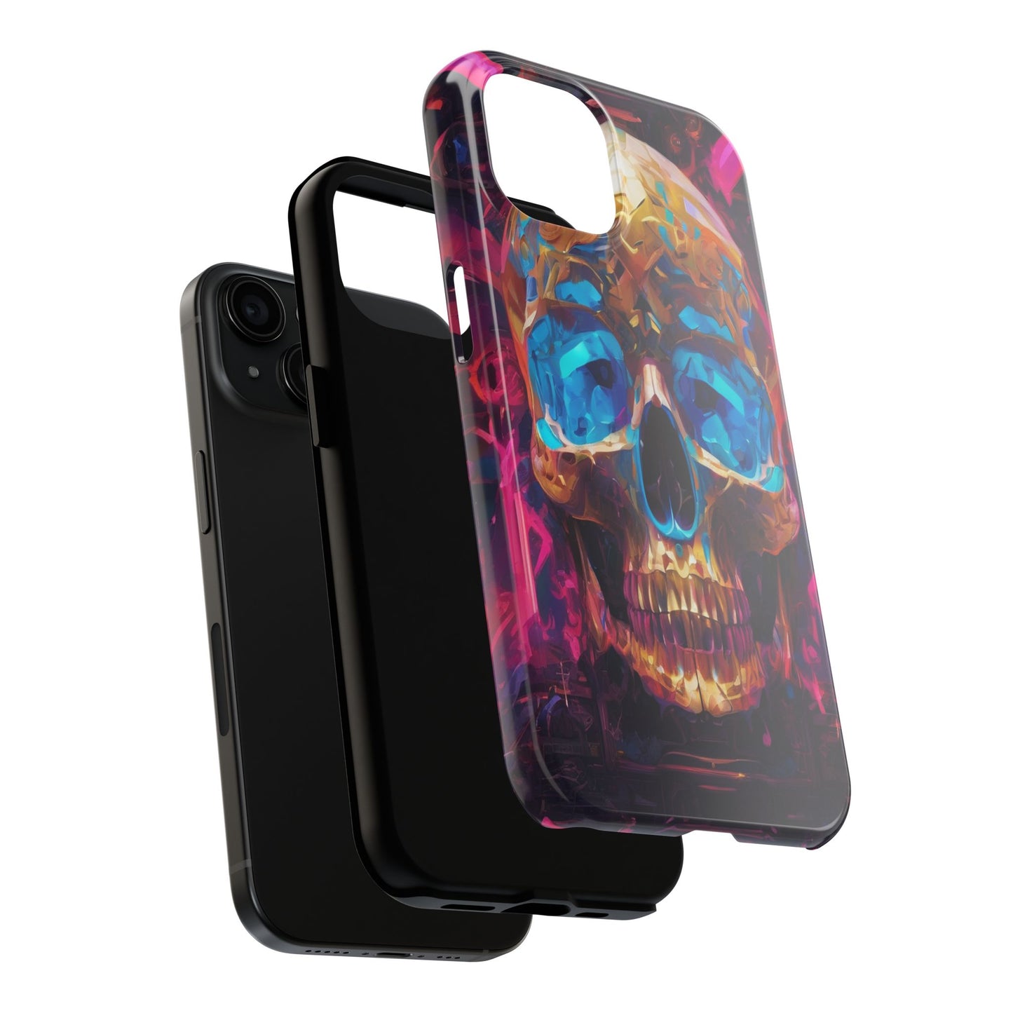 Rugged Phone Case - Impact-Resistant, Glossy Polycarbonate