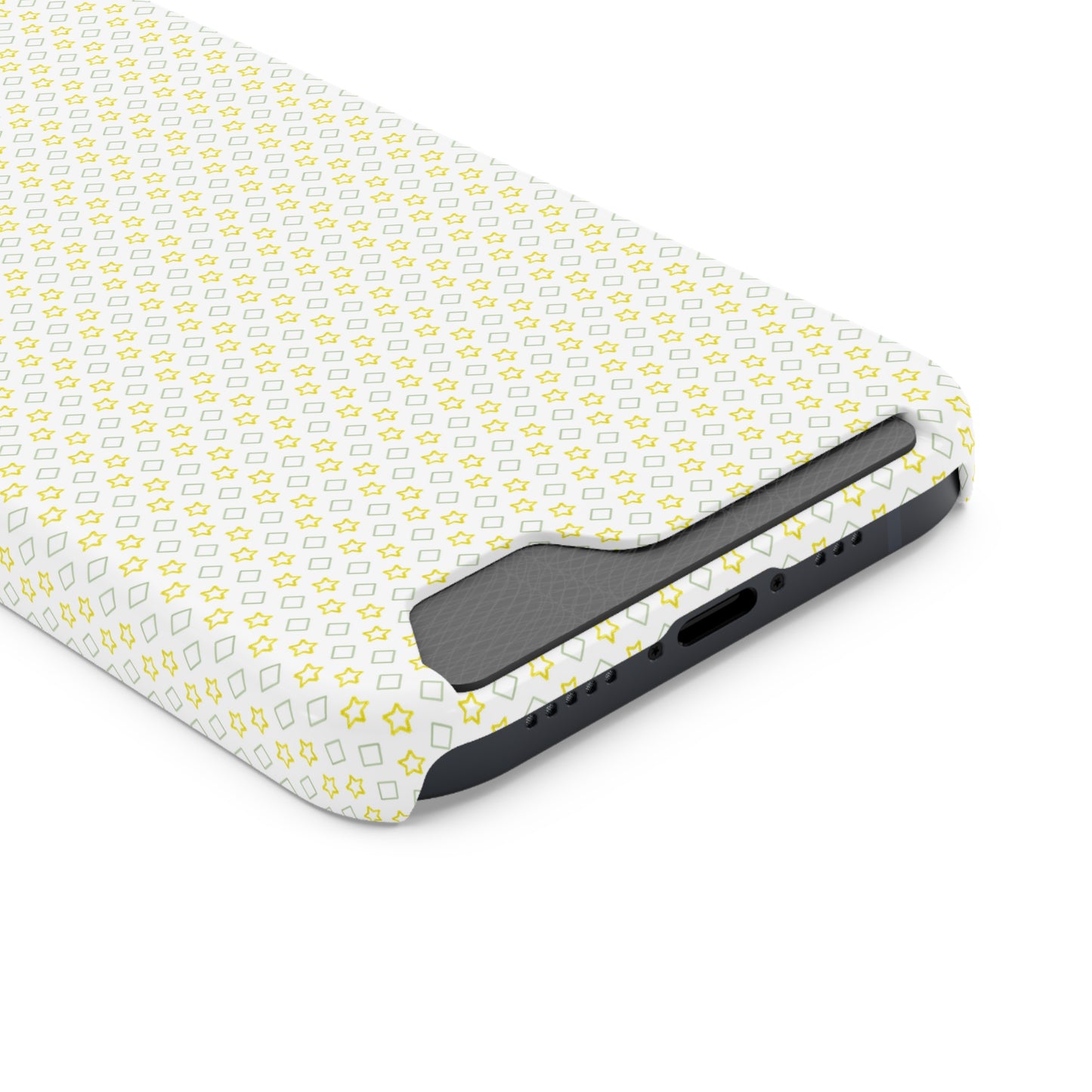 Neon Card Holder Phone Case - MagSafe, Impact-Resistant Polycarbonate