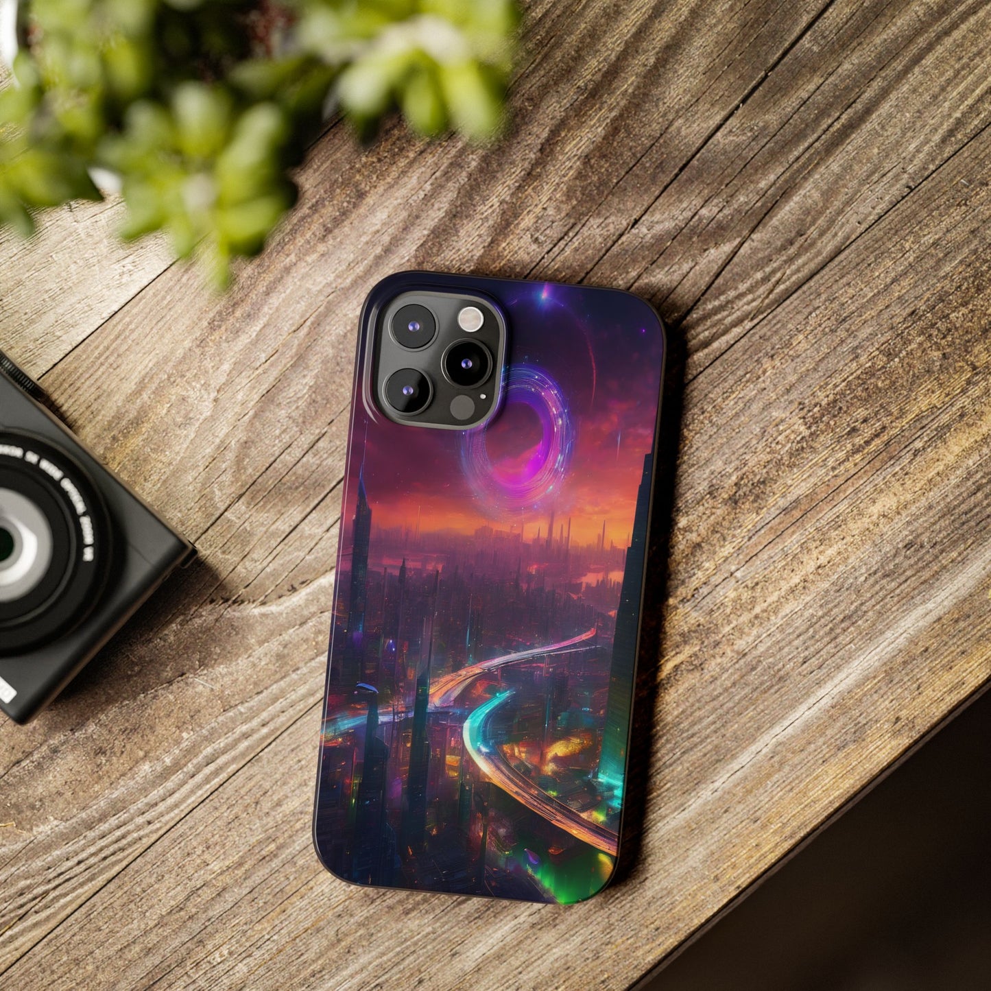 Slim Glossy Phone Case for iPhone 16 – Lexan PC