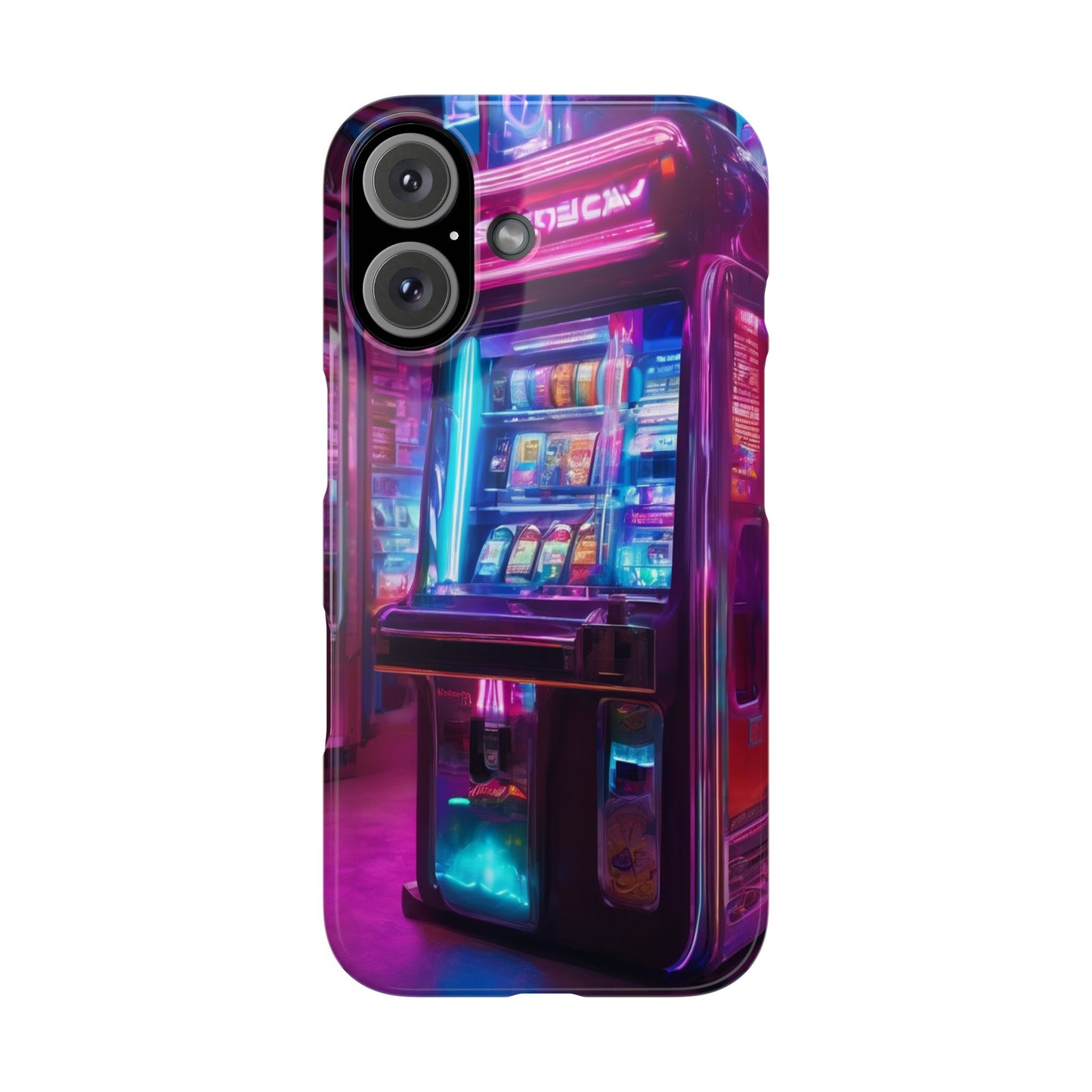 Slim Phone Case for iPhone 16 - Glossy Polycarbonate