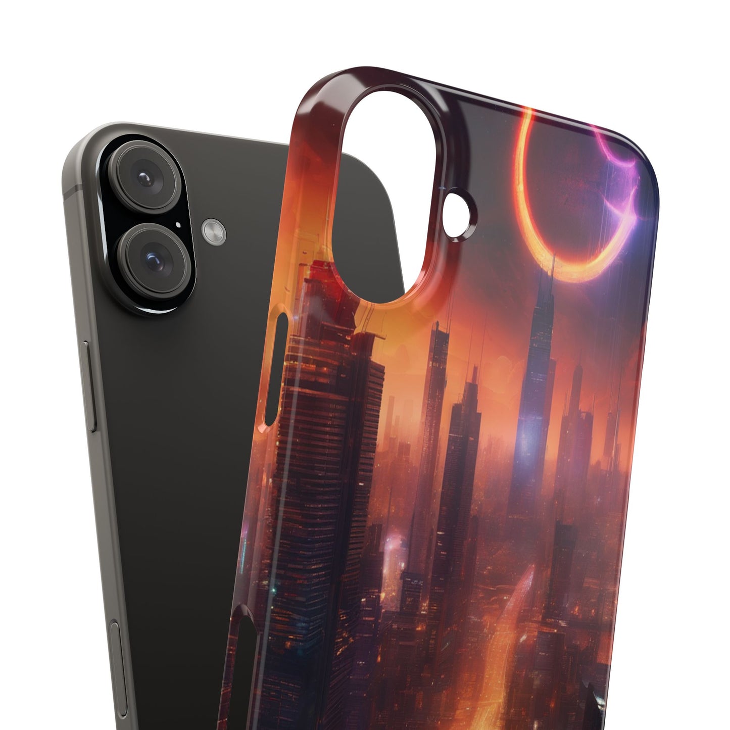 iPhone 16 Phone Case - Slim Lexan, Glossy Finish
