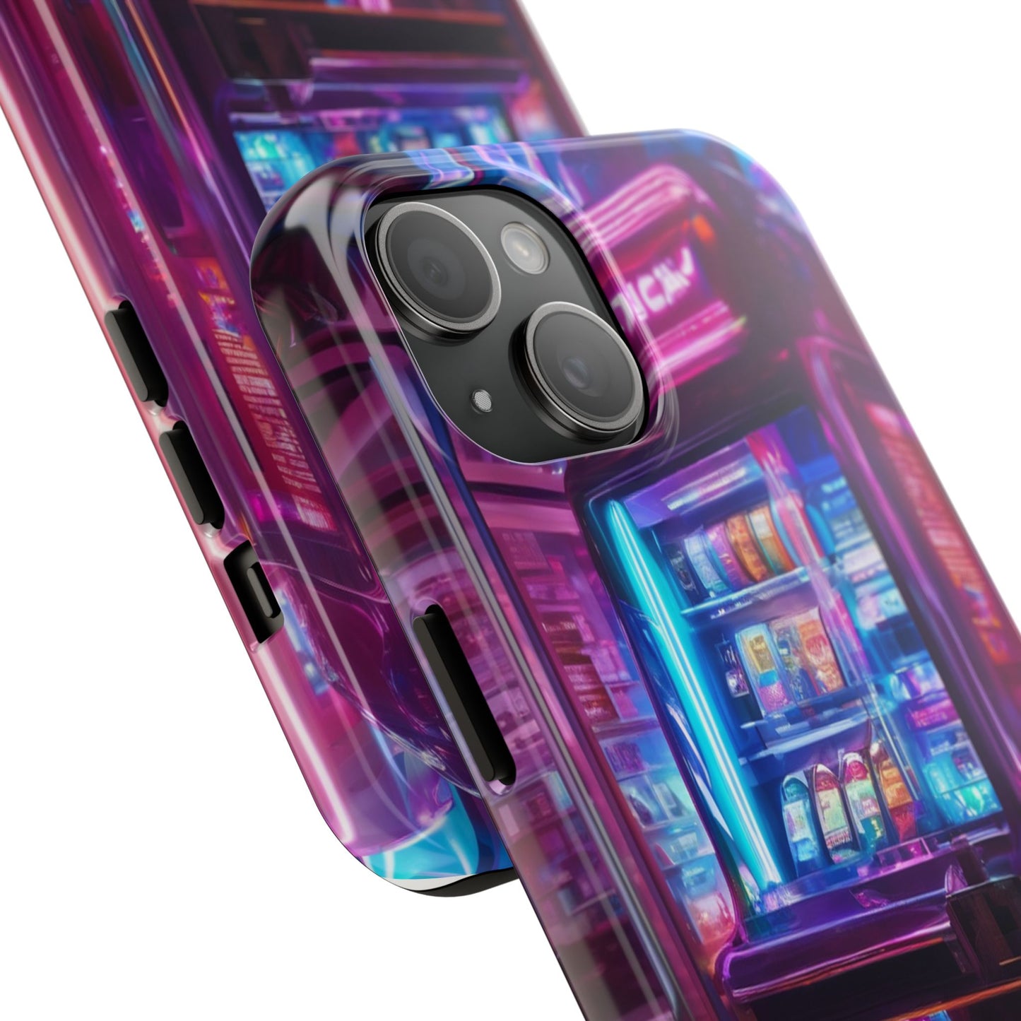 Tough Phone Case with TPU Shell - Impact-Resistant, Glossy Finish