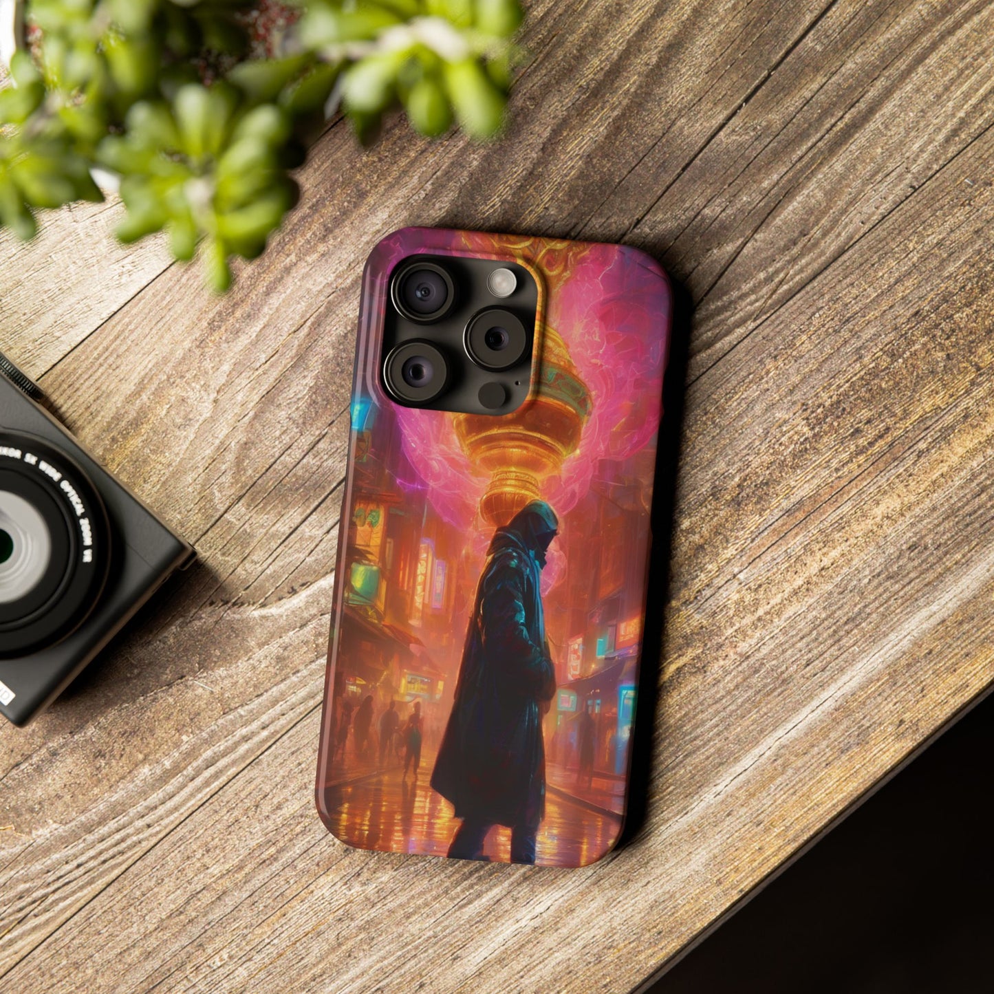 Slim Phone Case for iPhone 16 - Glossy, Durable Lexan Shield