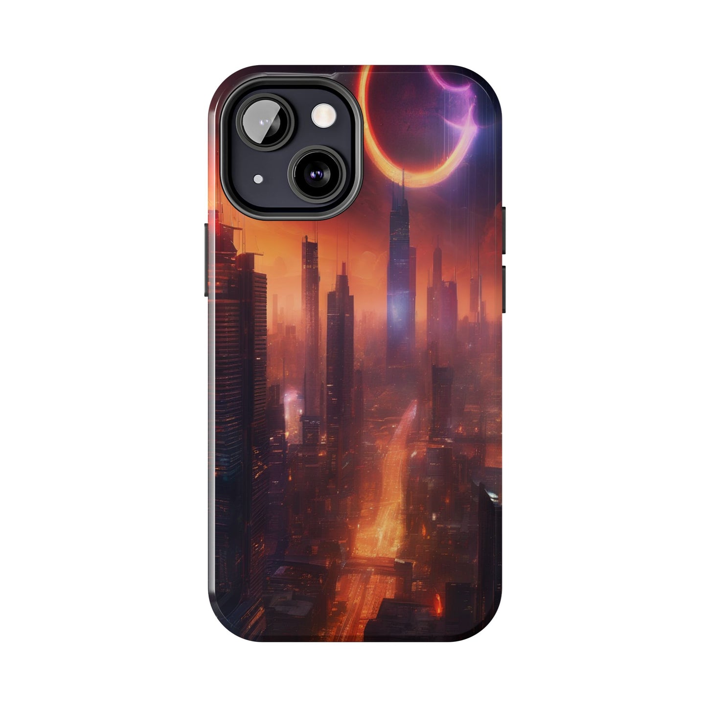 Rugged Phone Case - Impact-Resistant Dual-Layer TPU/PC, Glossy