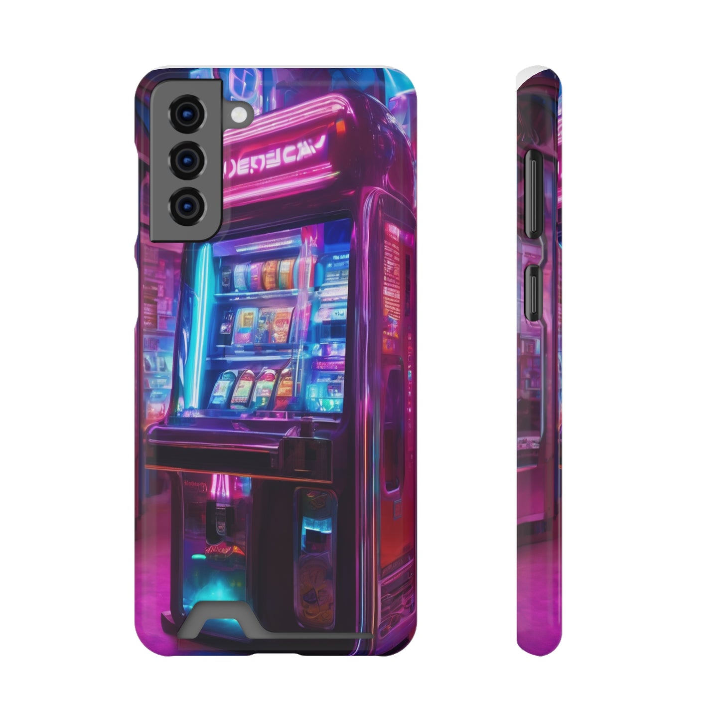 Phone Case with Card Holder – Glossy/Matte Polycarbonate