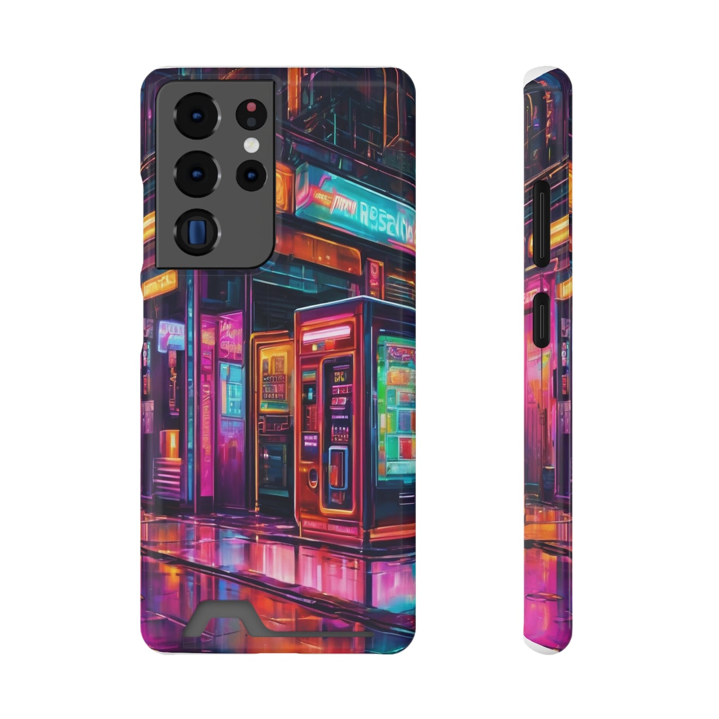Phone Case with Card Holder - MagSafe, Polycarbonate, Glossy/Matte