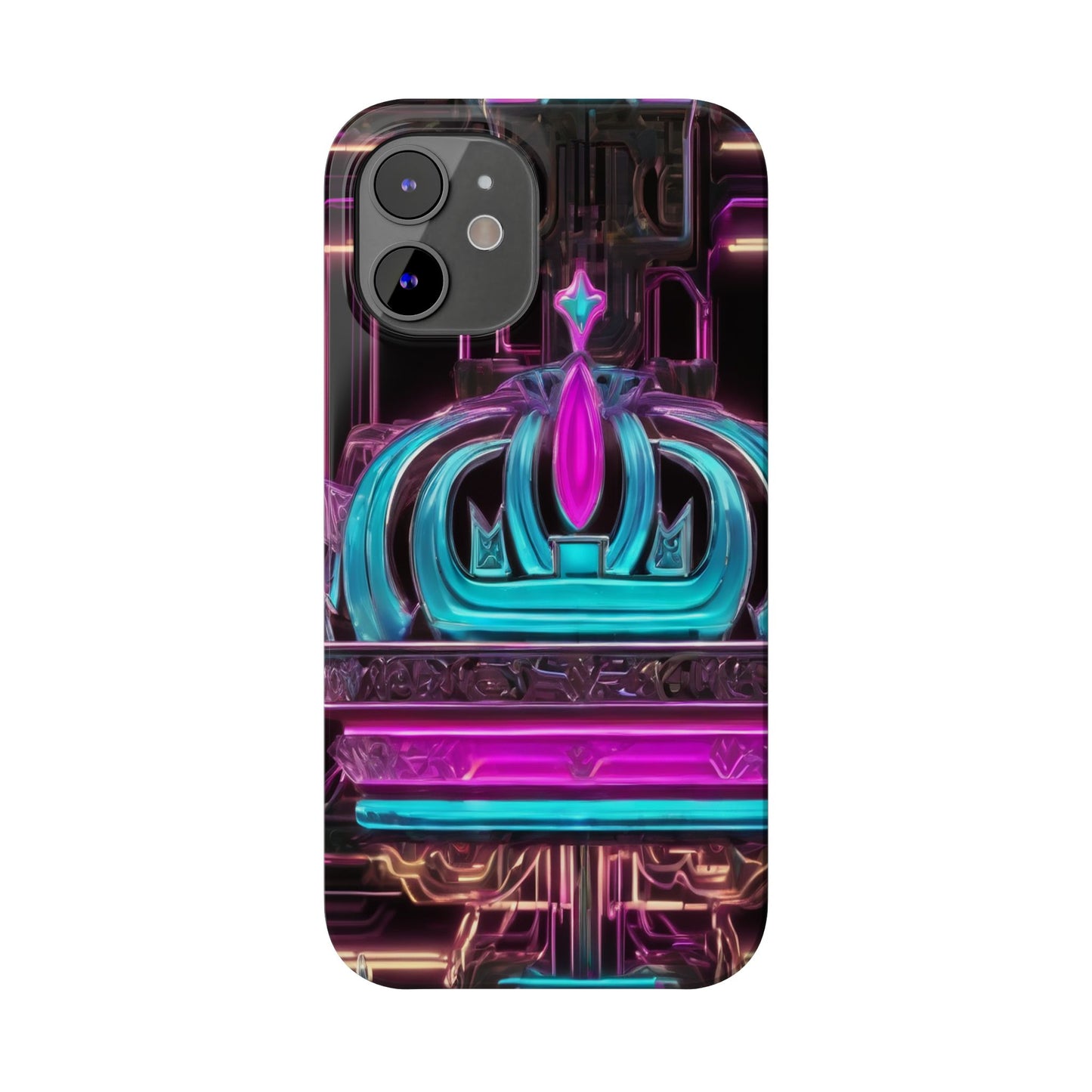 Slim Phone Case for iPhone 16 - Glossy, Lightweight, Impact-Resistant