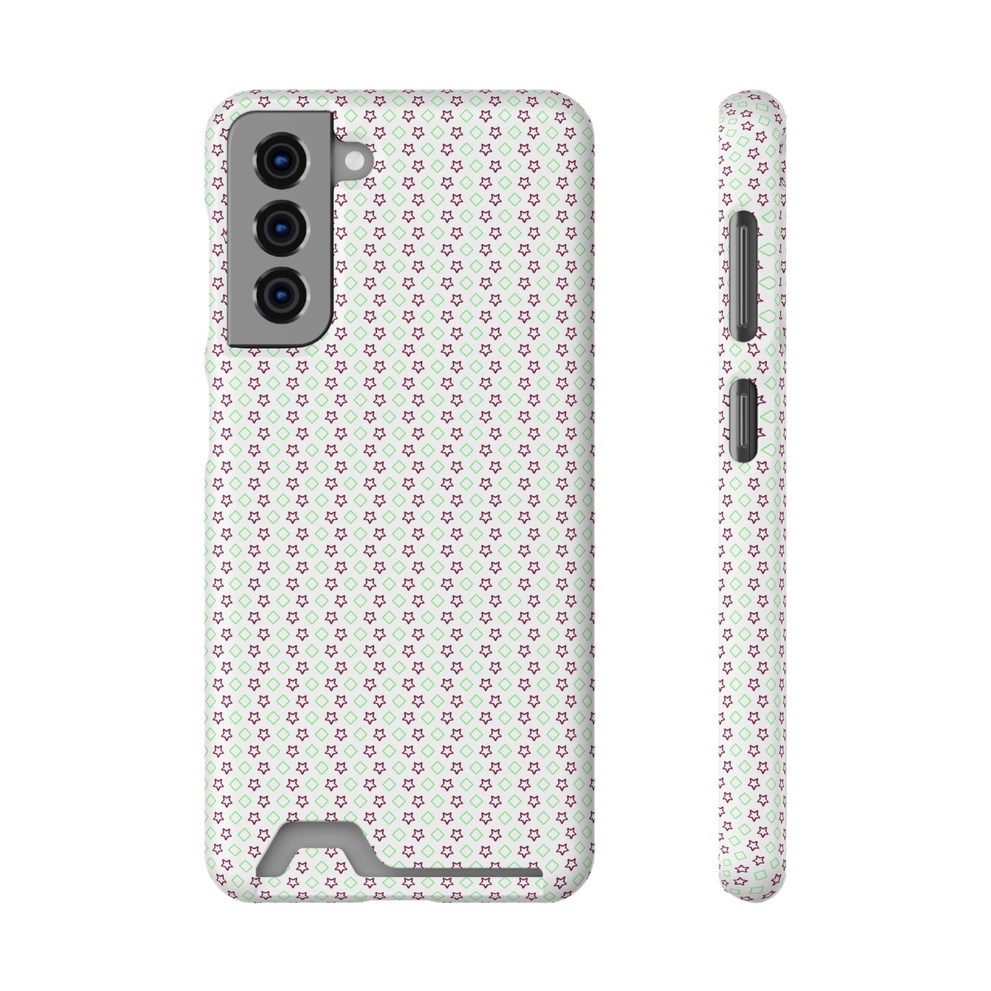 Neon Card-Holder Phone Case - Glossy/Matte Finish