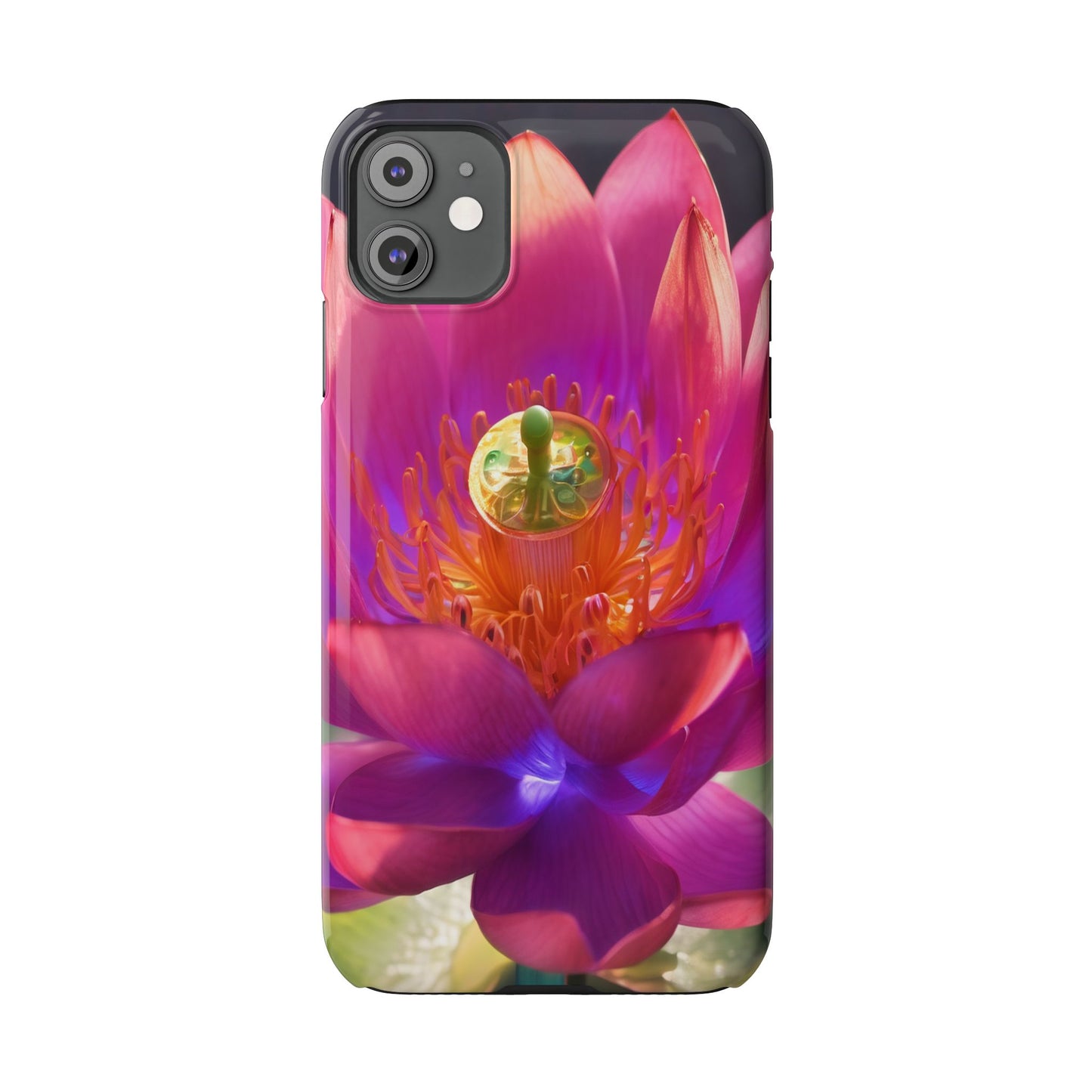 Slim Phone Case for iPhone 16 - Glossy Lexan, Ultra-Thin