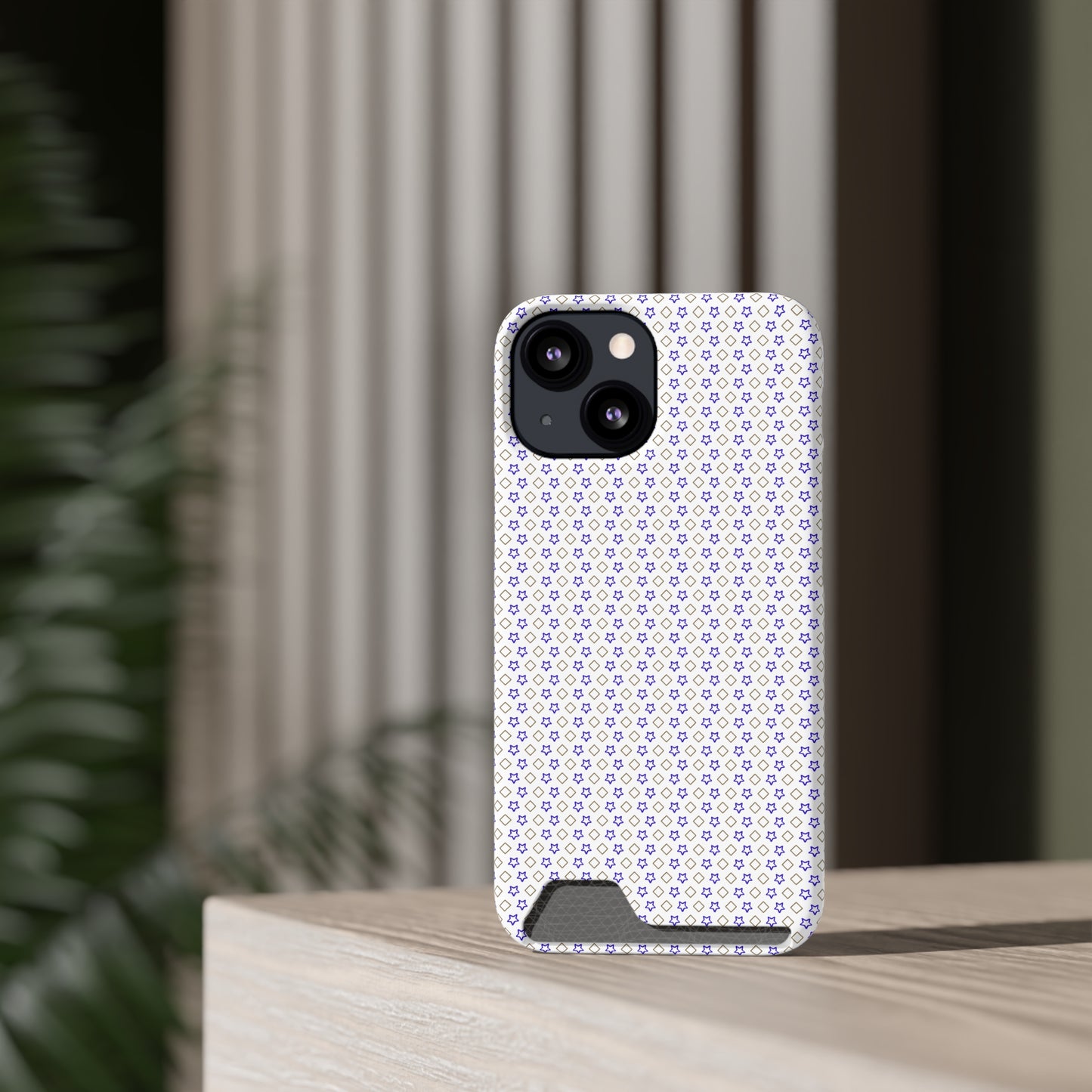 Phone Case with Card Holder – Clear Polycarbonate