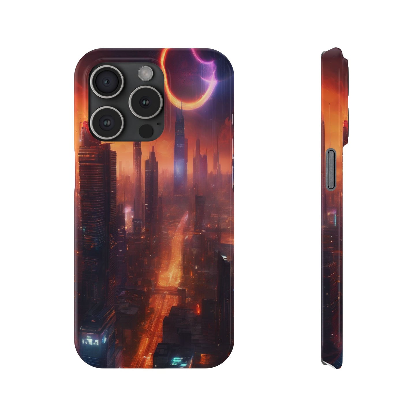 iPhone 16 Phone Case - Slim Lexan, Glossy Finish