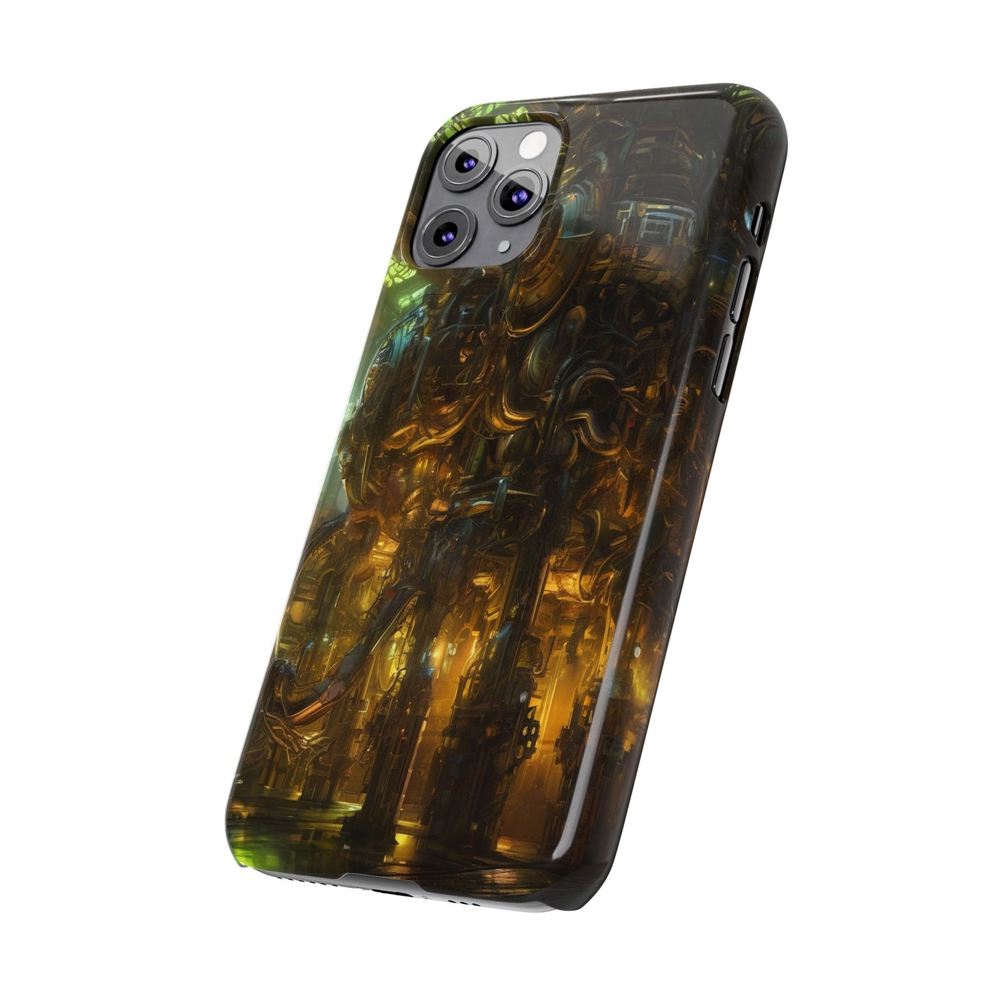 Slim Phone Case for iPhone 16 - Glossy Ultra-Thin Polycarbonate