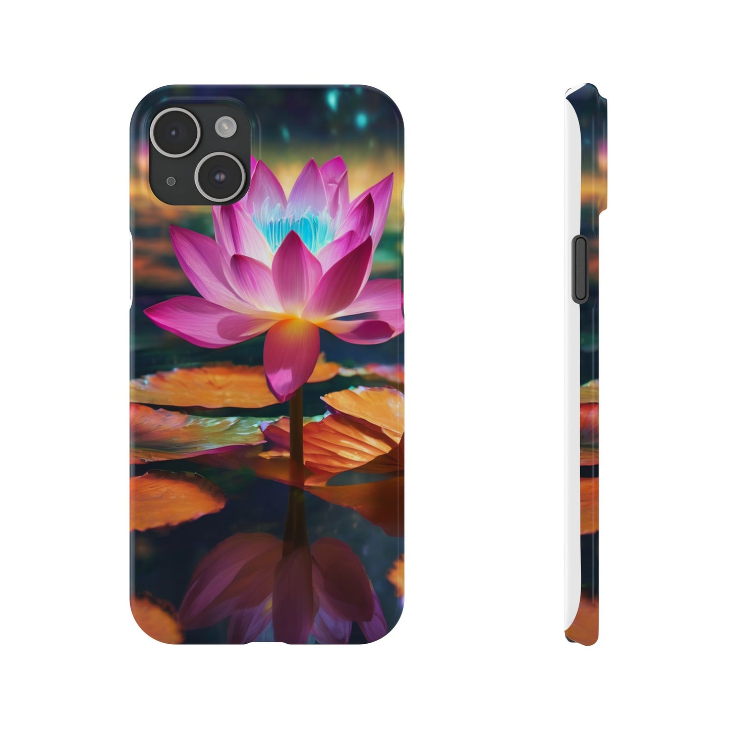 Slim Glossy Polycarbonate Phone Case for iPhone 16