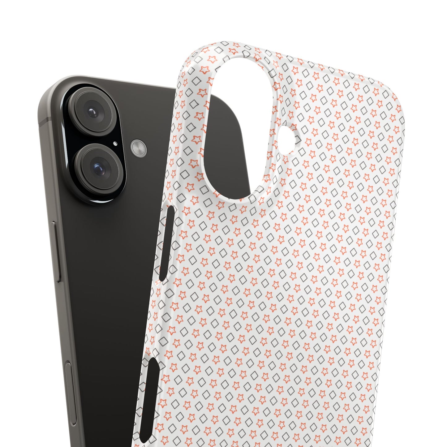 Slim Phone Case for iPhone 16 - Glossy Durable Lexan