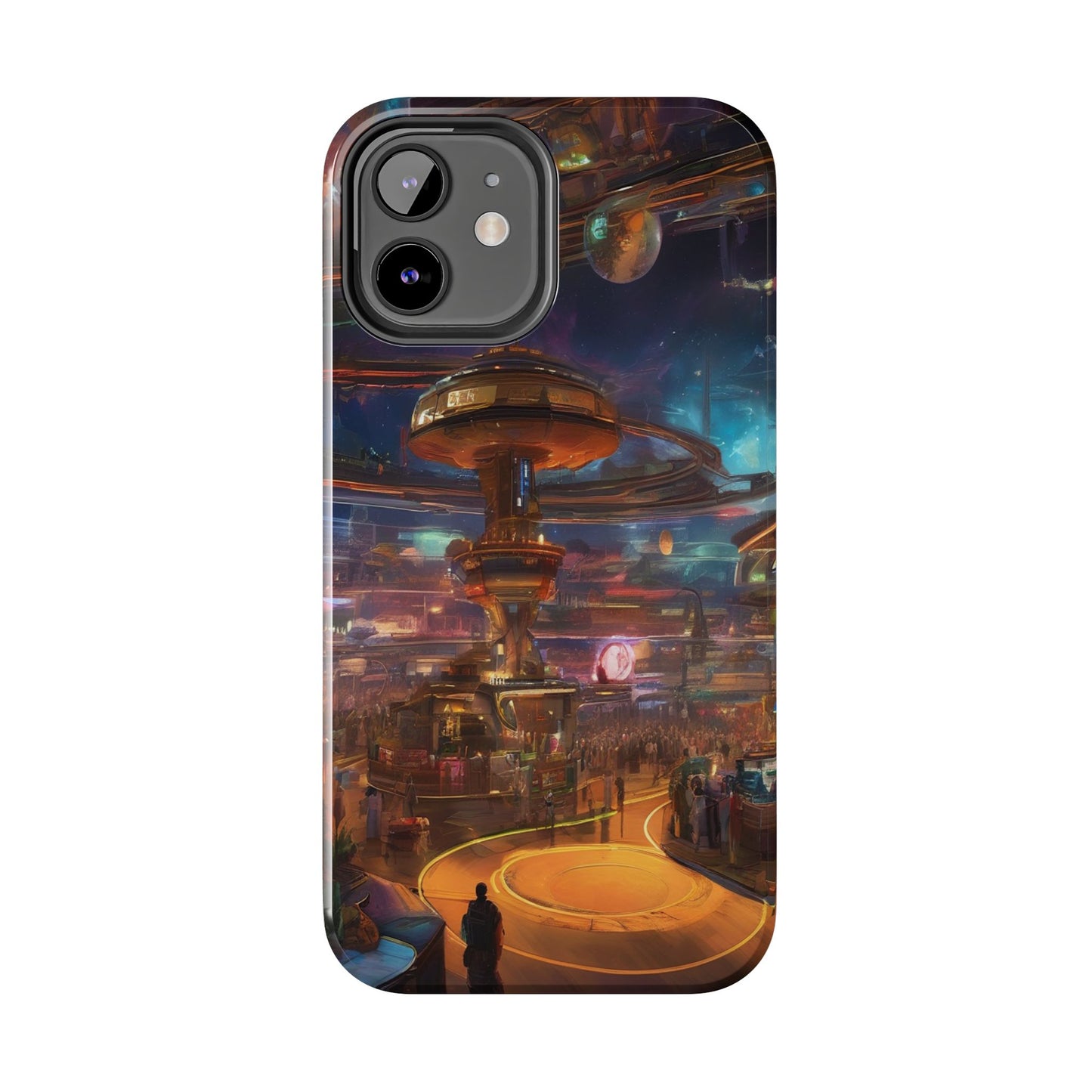 Tough Phone Case - 2-Piece Impact-Resistant Glossy Shield