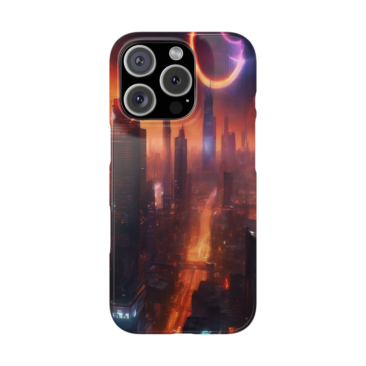 iPhone 16 Phone Case - Slim Lexan, Glossy Finish