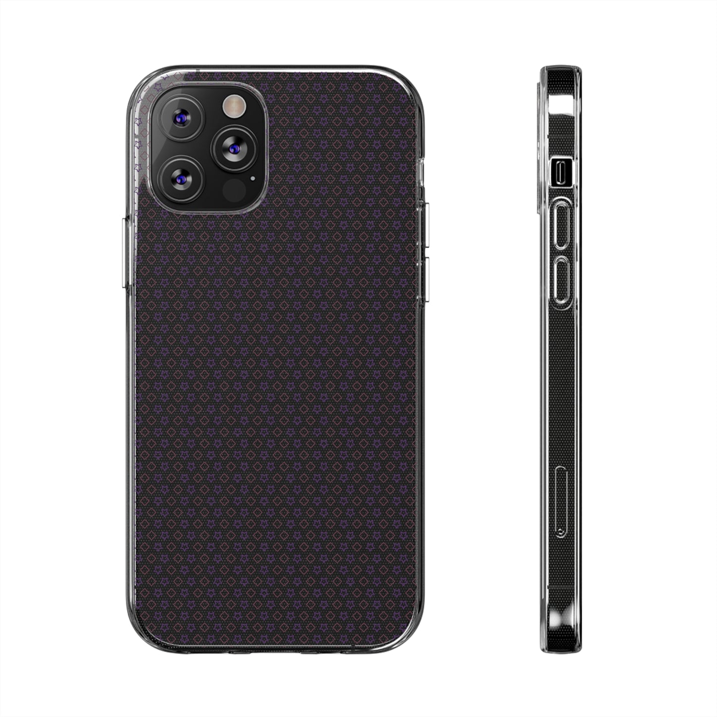 Clear Silicone Phone Case - Slim, Durable, Open-Port Design