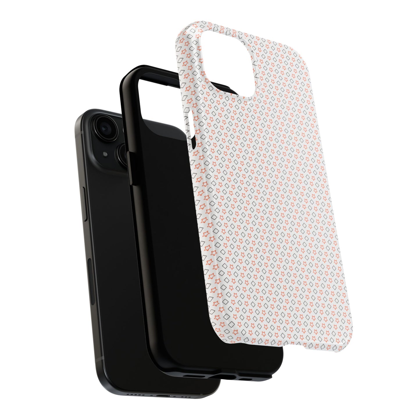 Neon Rugged Phone Case - 2-Piece TPU/PC, Wireless Charging
