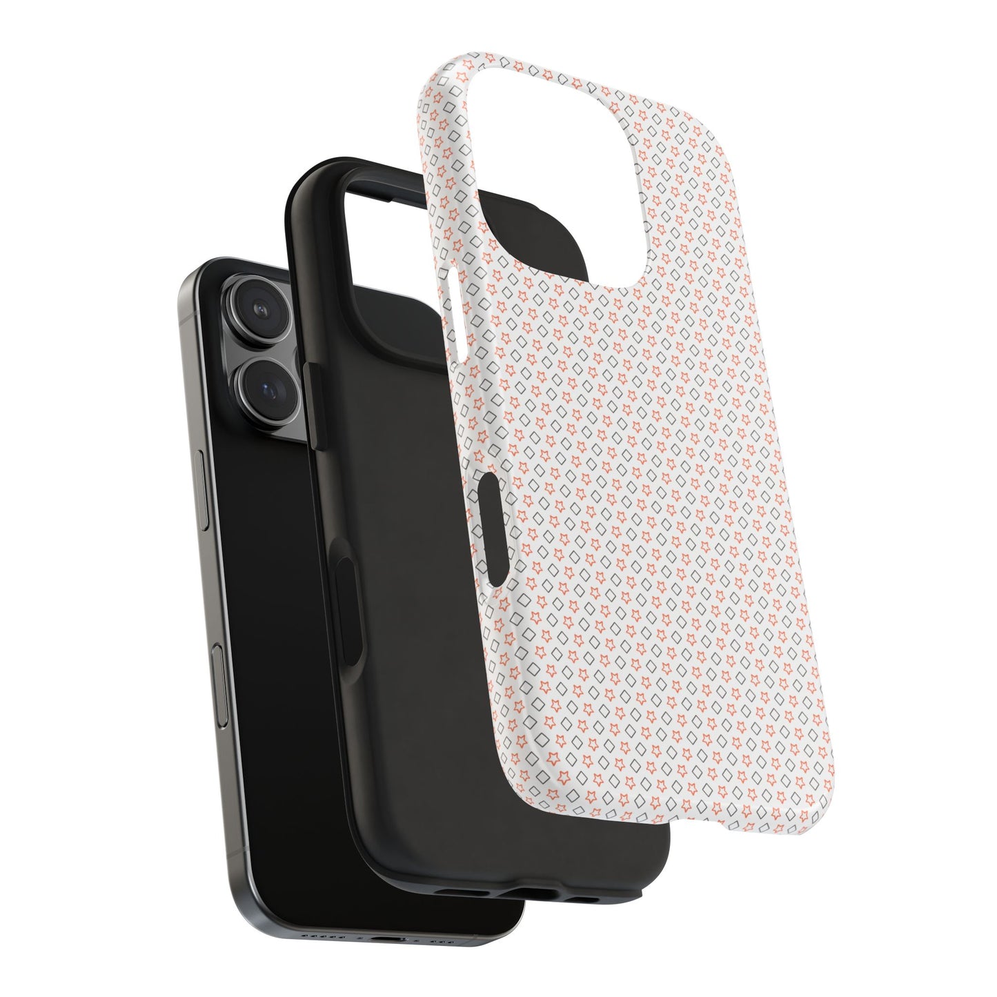 Neon Rugged Phone Case - 2-Piece TPU/PC, Wireless Charging