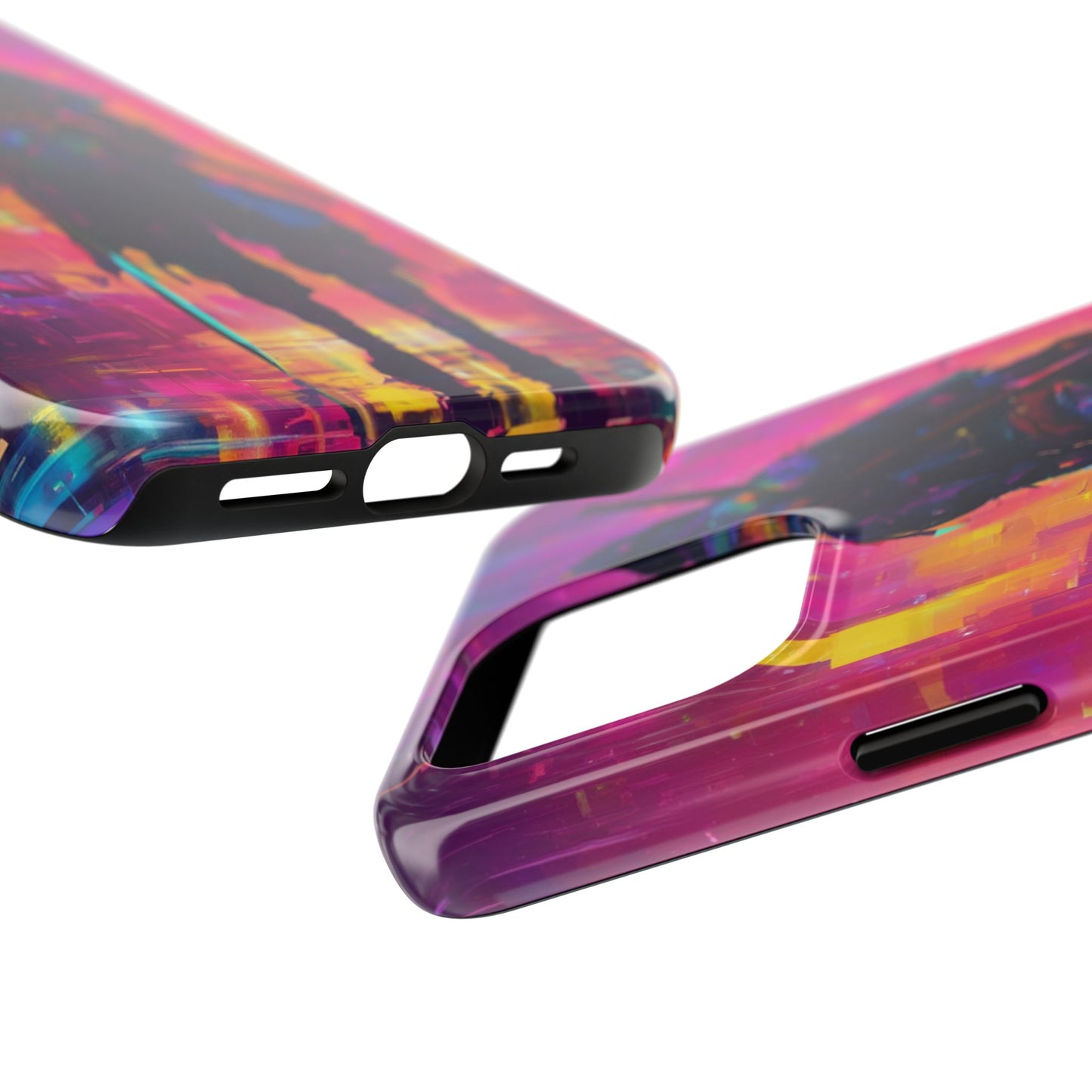 Rugged Phone Case - Impact-Resistant TPU/PC, iPhone & Samsung