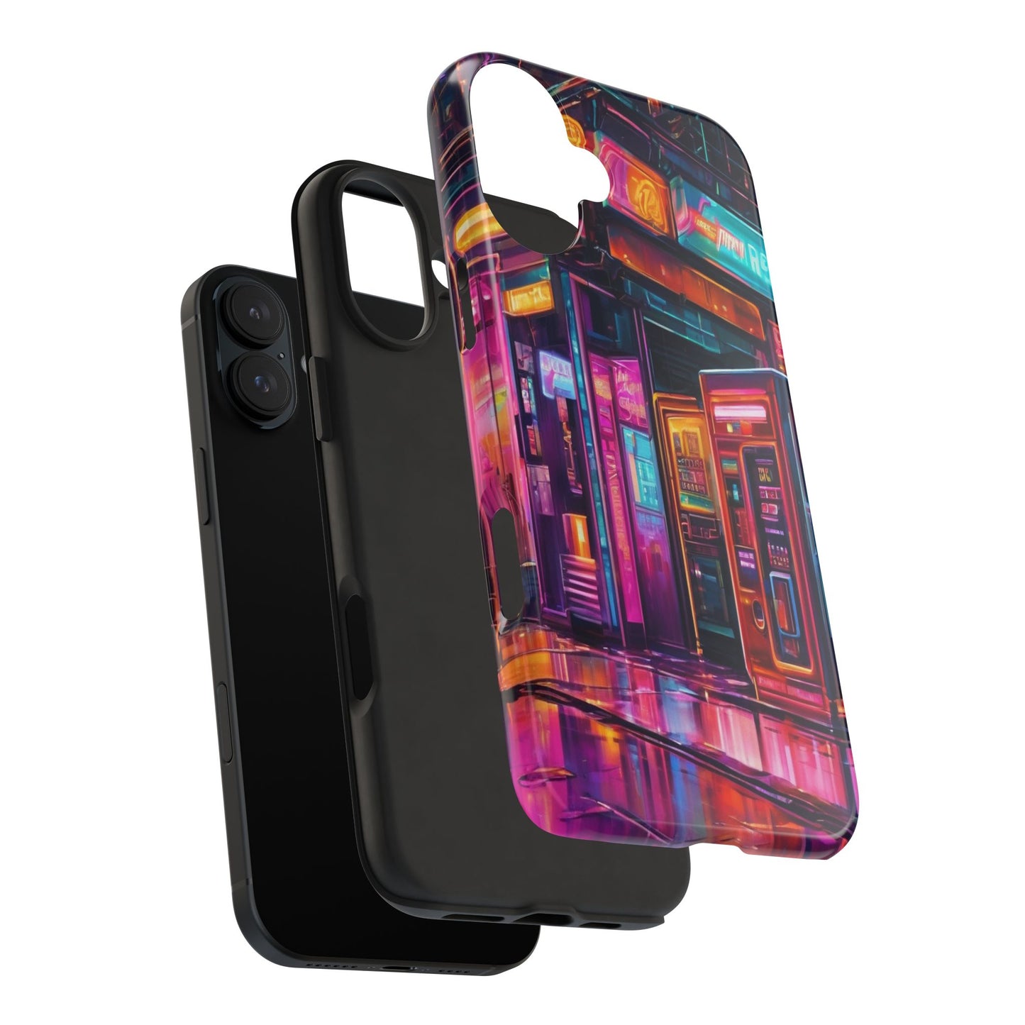Tough Phone Case - 2-Piece, Impact-Resistant, Glossy Finish