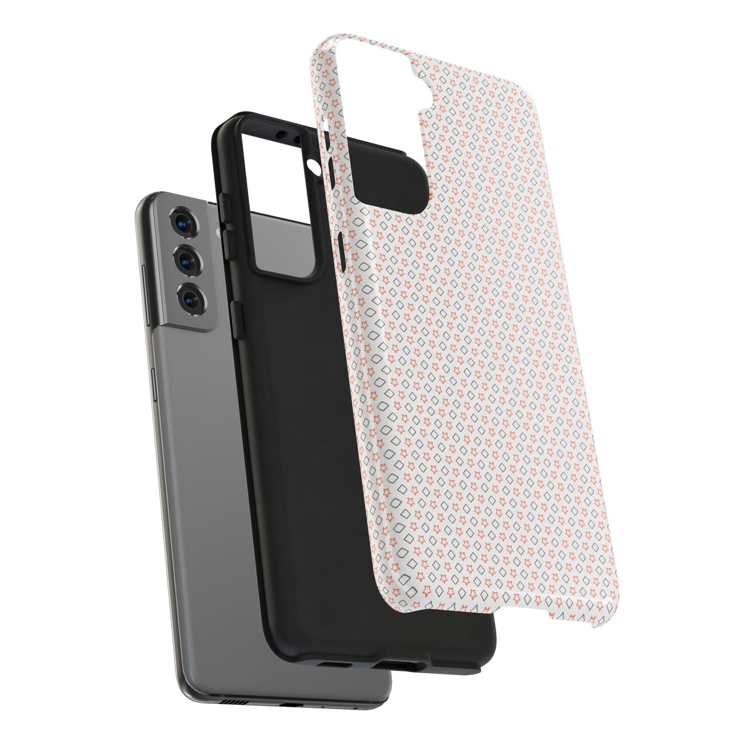 Neon Rugged Phone Case - 2-Piece TPU/PC, Wireless Charging