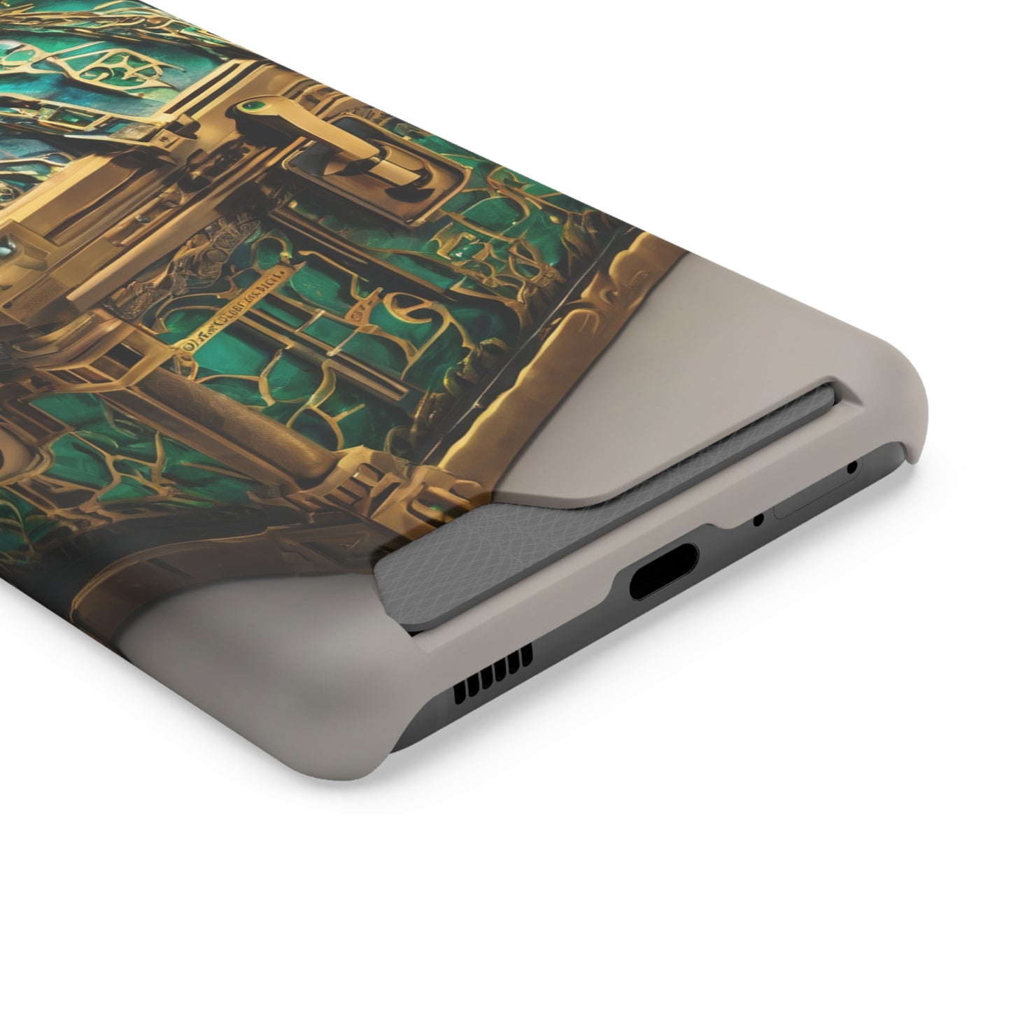 Neon MagSafe Card Holder Phone Case